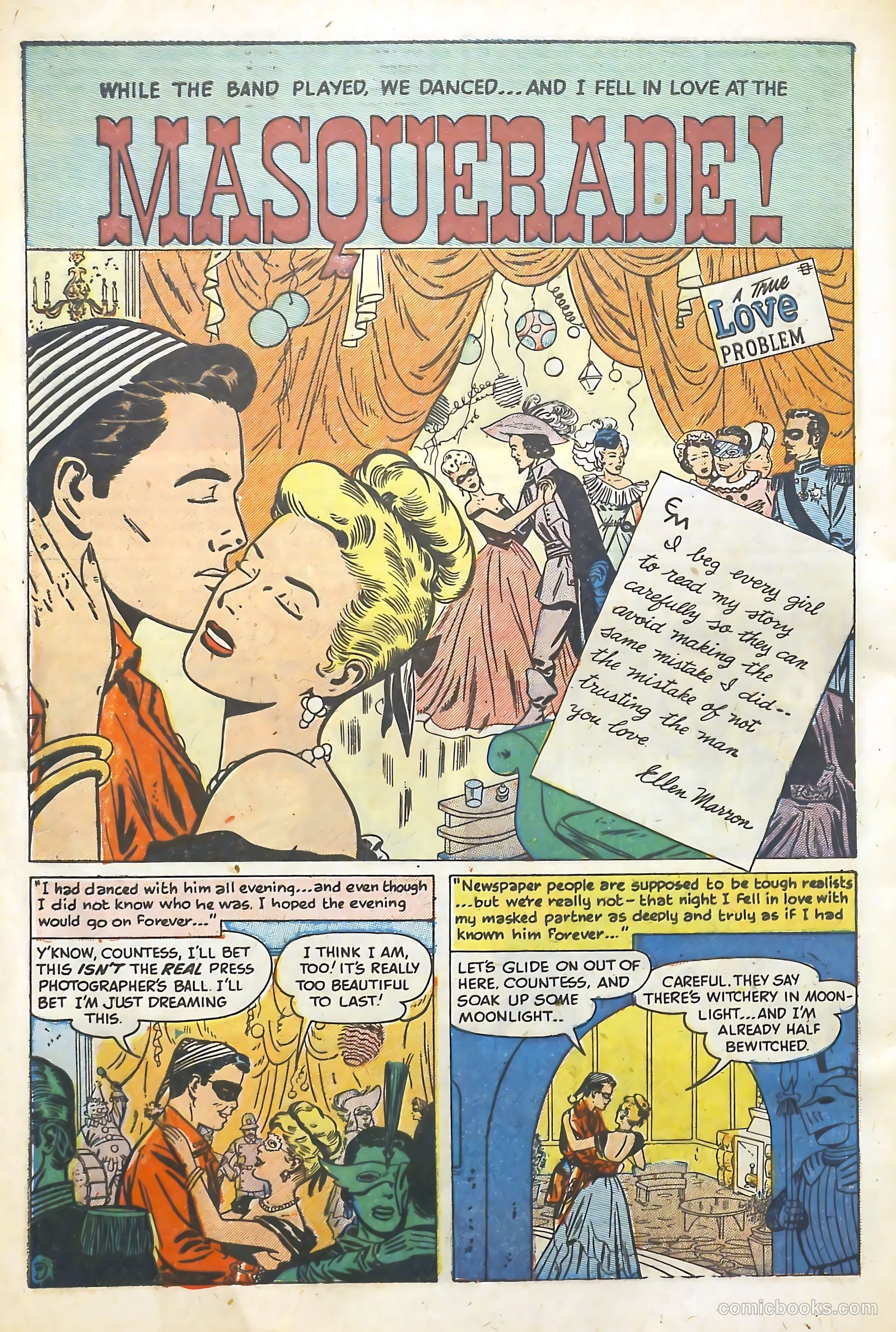 Love Illustrated #8 (1951) — page 27 of 35