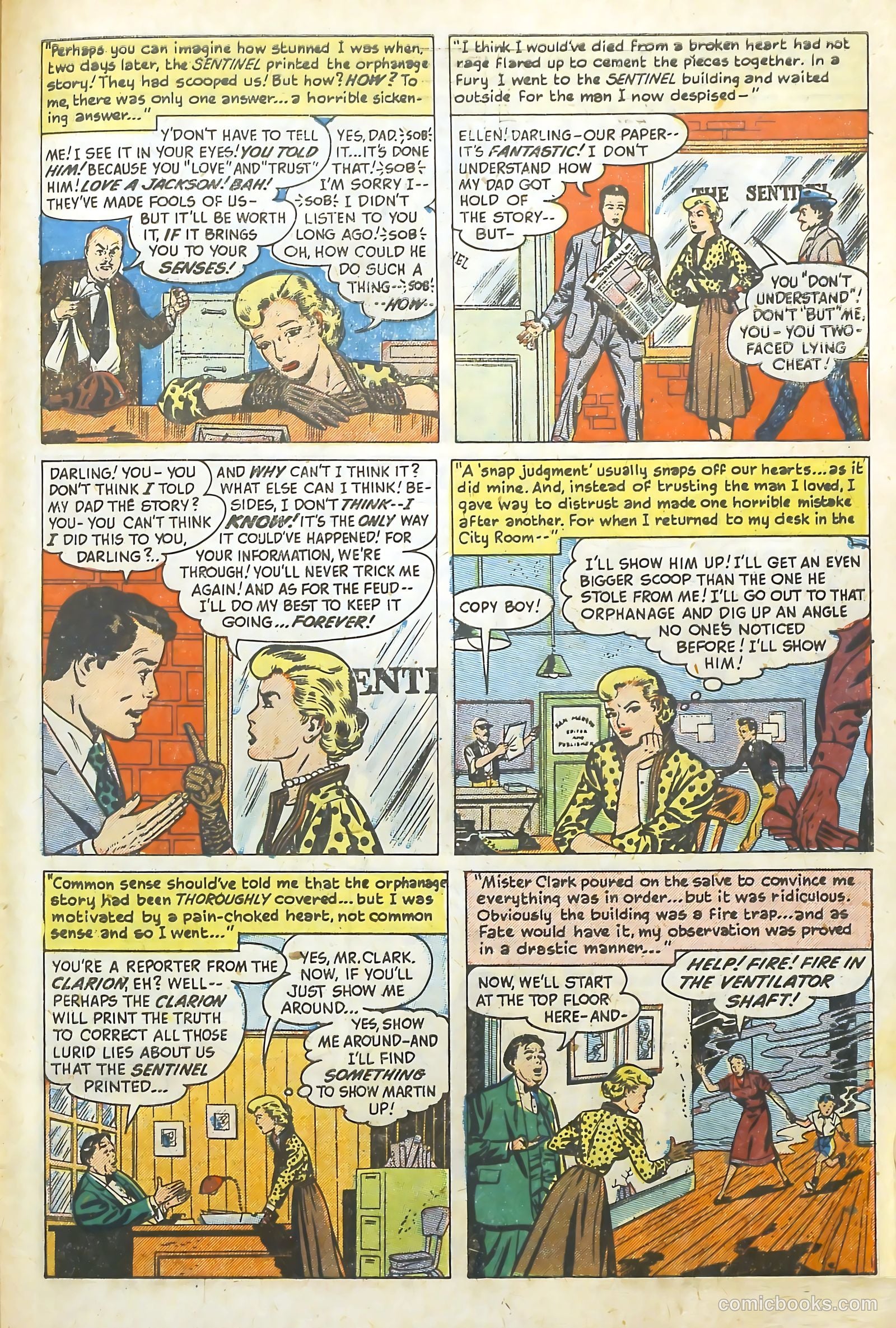 Love Illustrated #8 (1951) — page 30 of 35