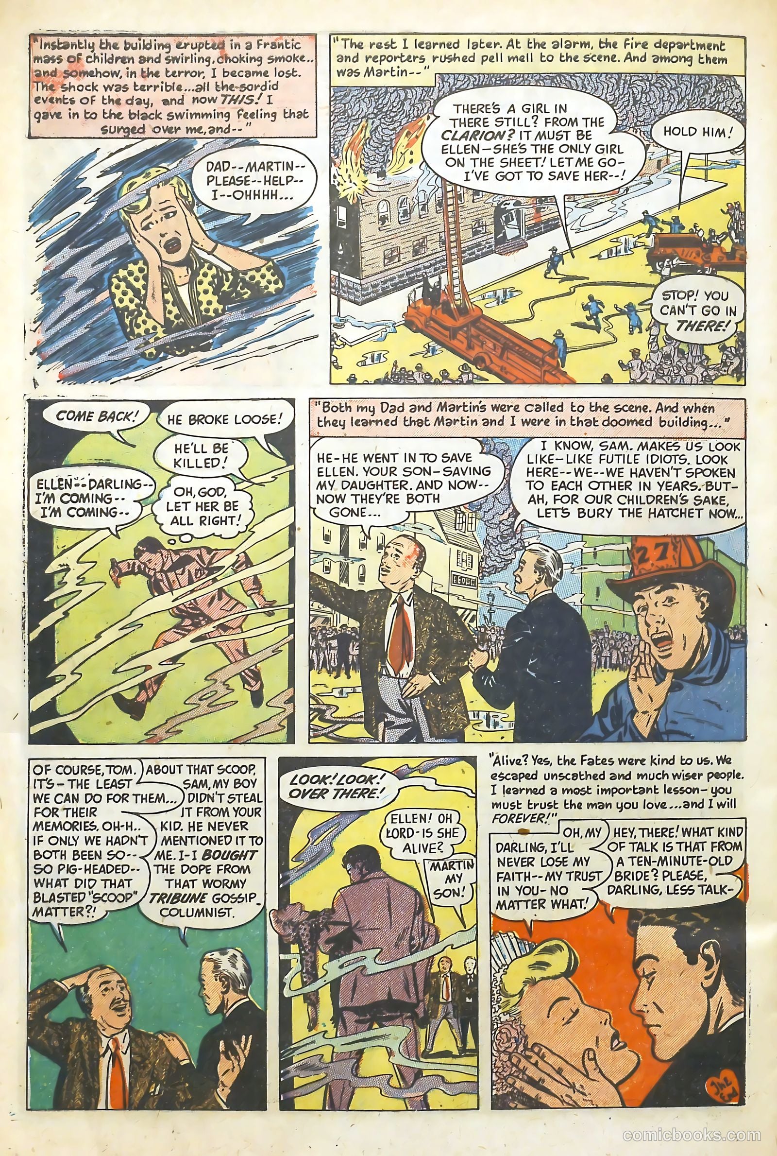 Love Illustrated #8 (1951) — page 31 of 35