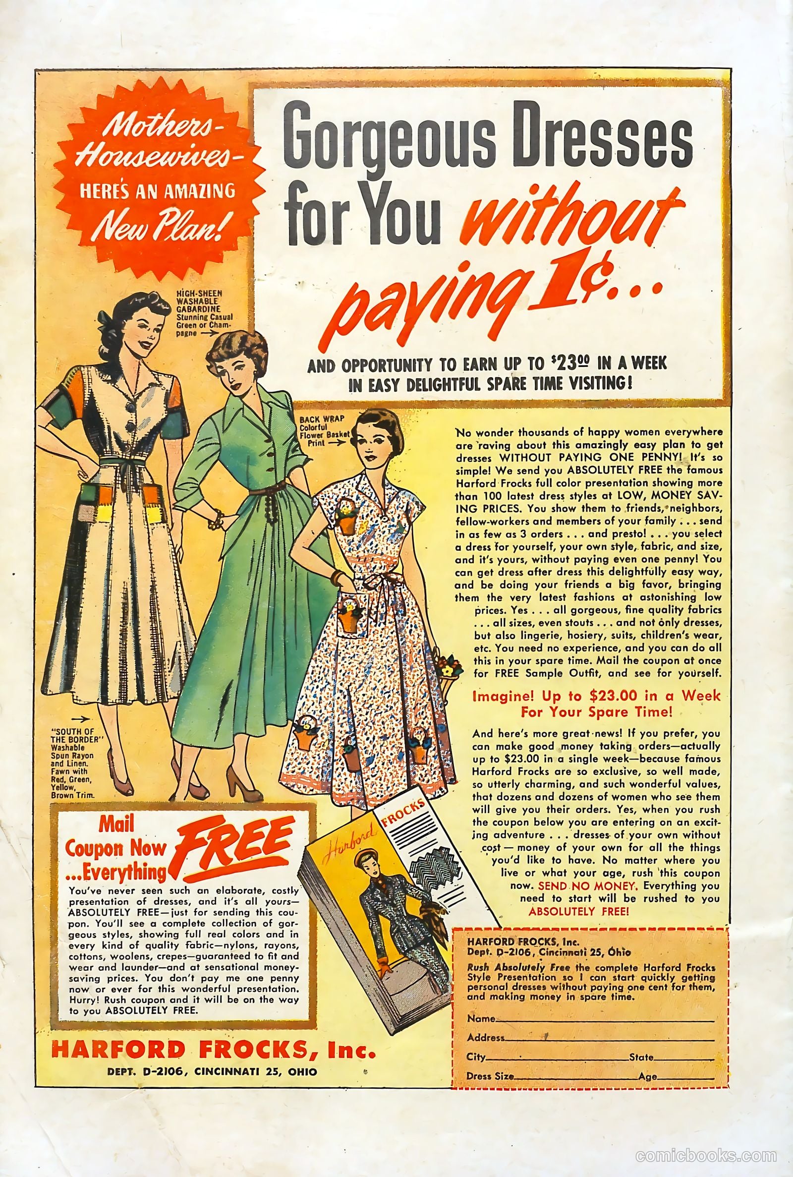 Love Illustrated #8 (1951) — page 35 of 35