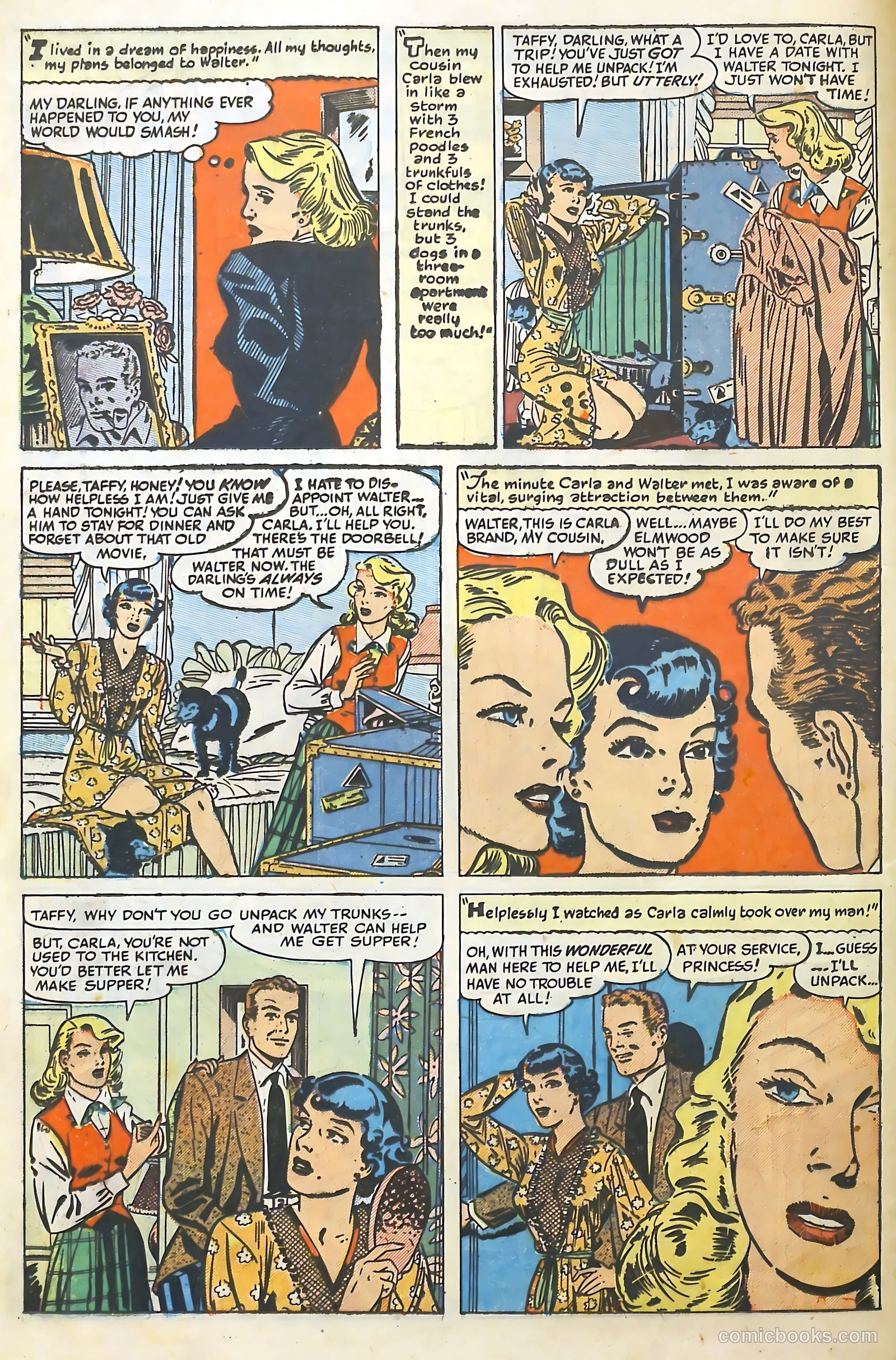 Love Illustrated #9 (1954) — page 12 of 36