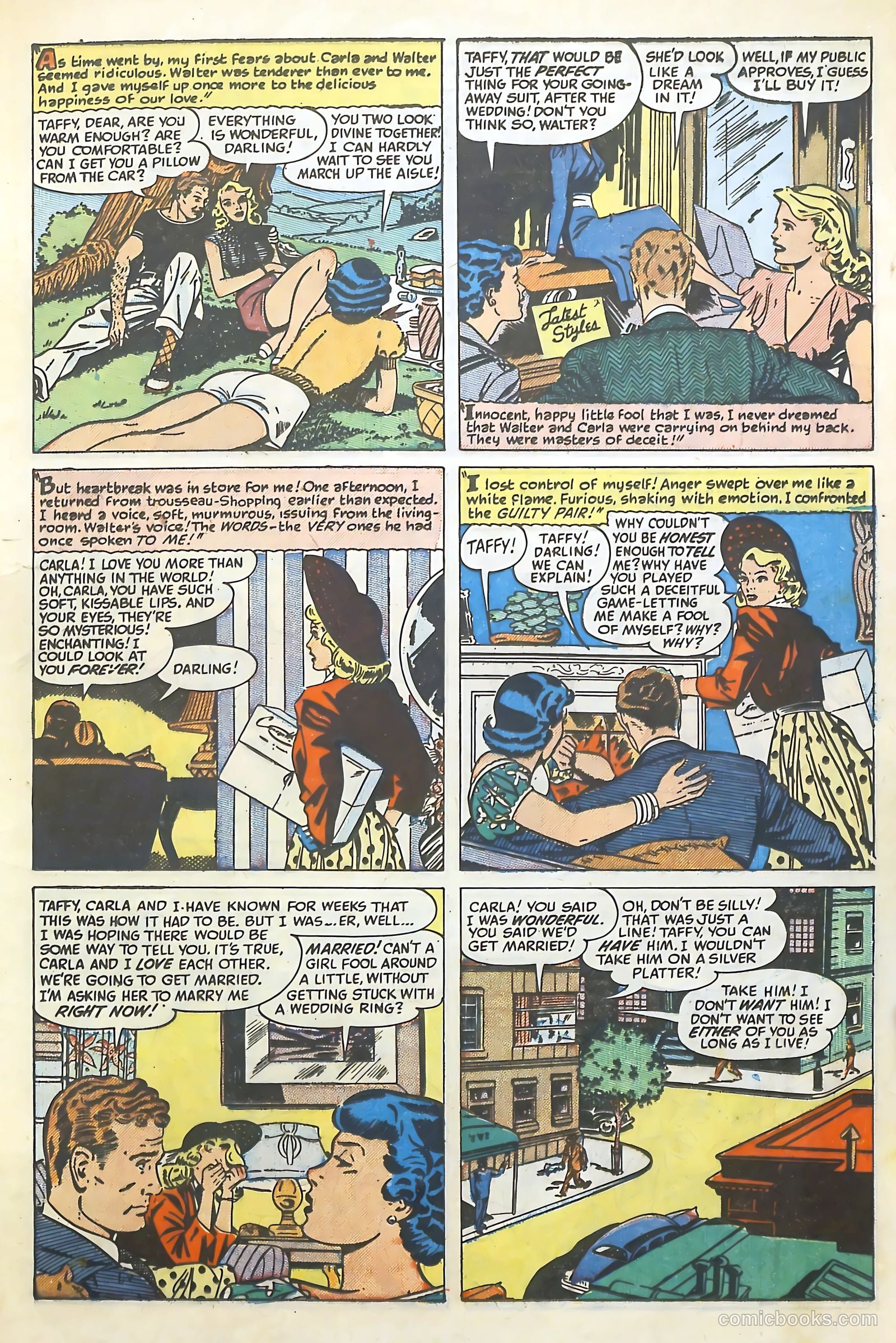 Love Illustrated #9 (1954) — page 13 of 36