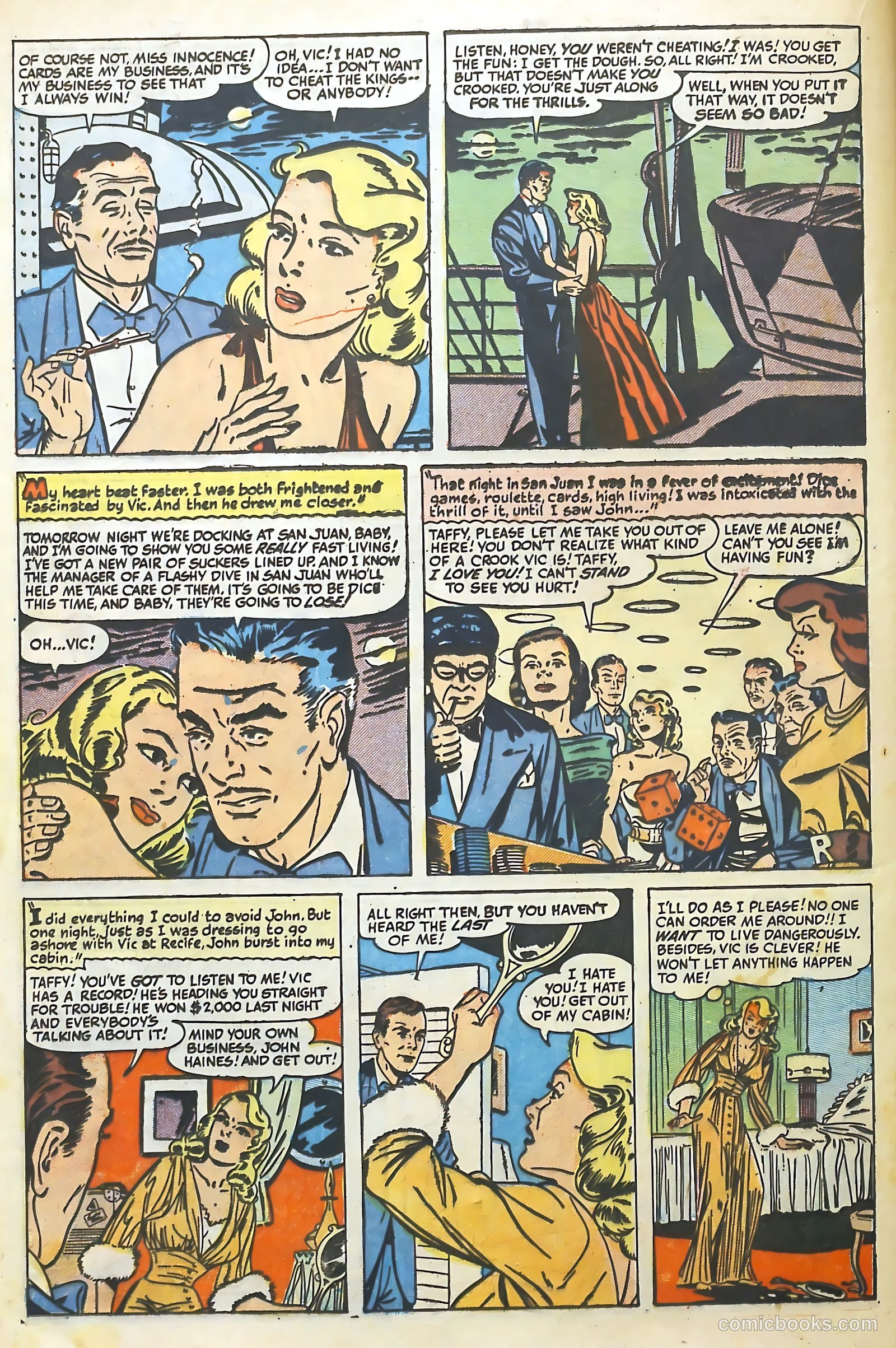 Love Illustrated #9 (1954) — page 16 of 36