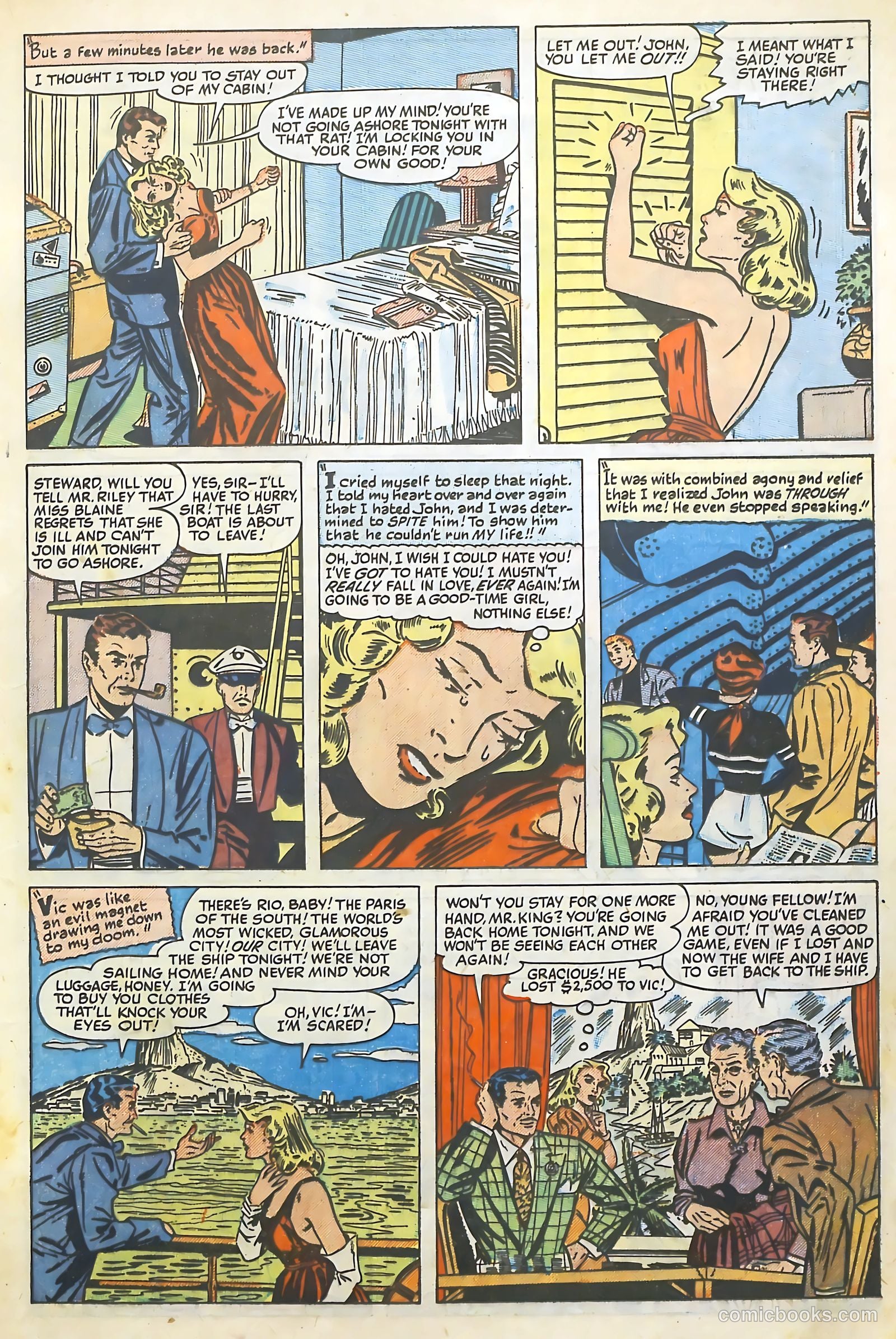 Love Illustrated #9 (1954) — page 17 of 36