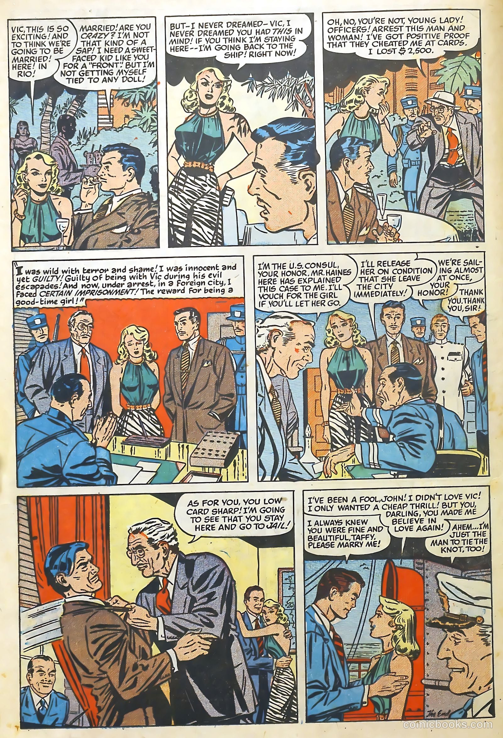 Love Illustrated #9 (1954) — page 18 of 36