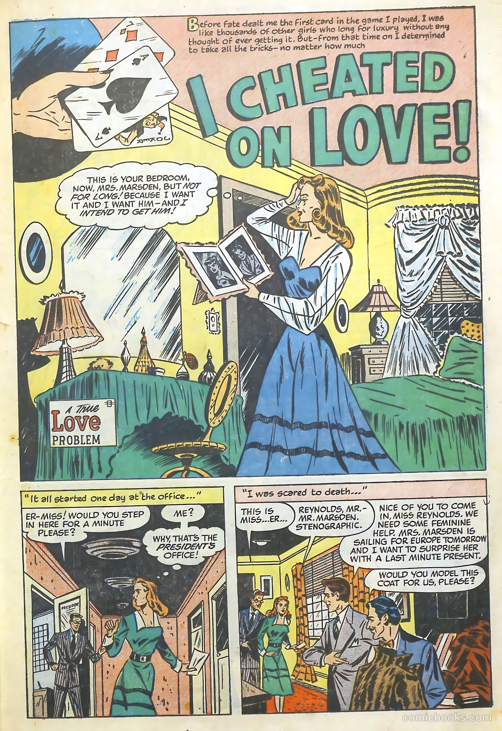 Love Illustrated #9 (1954) — page 19 of 36
