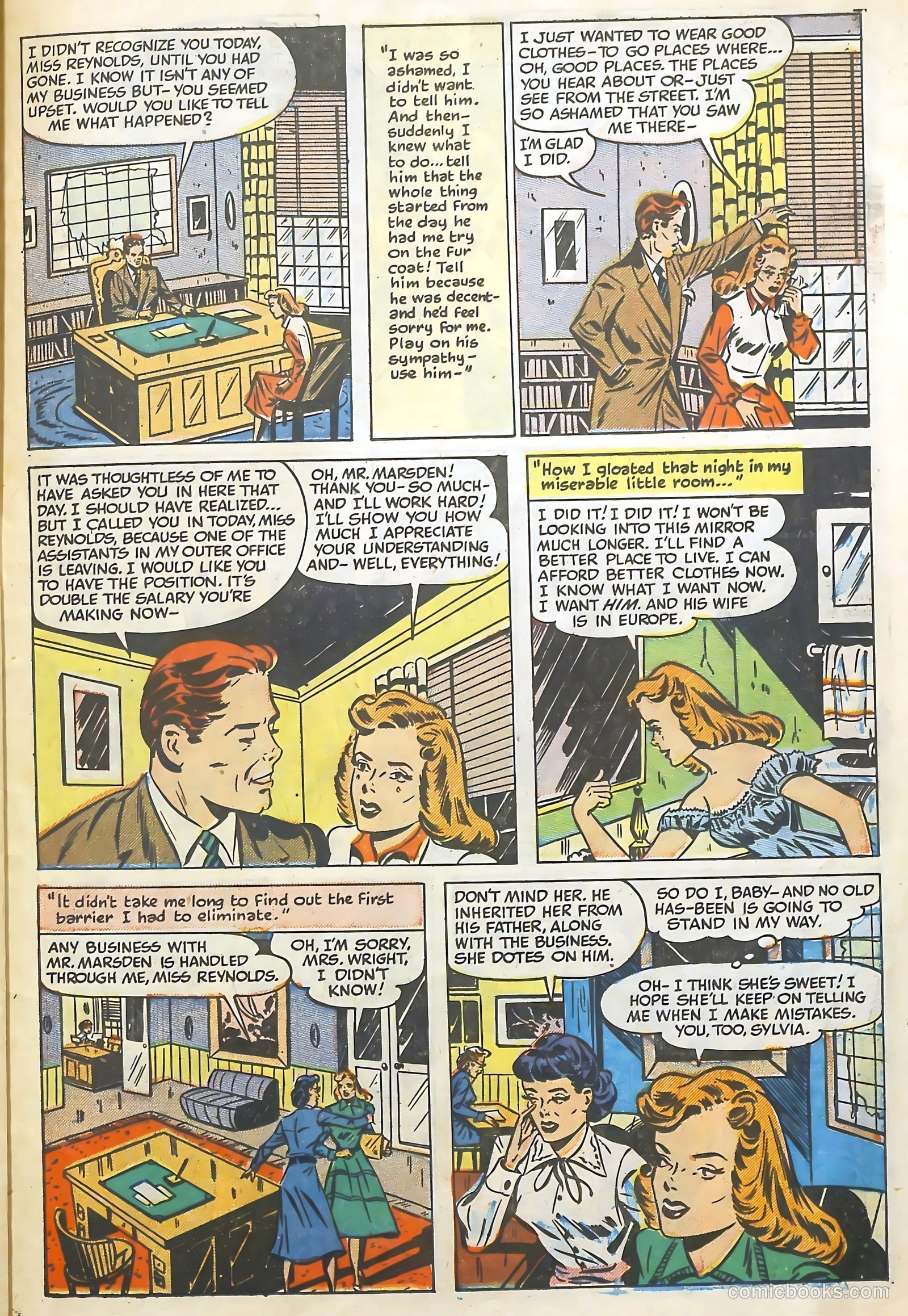 Love Illustrated #9 (1954) — page 23 of 36