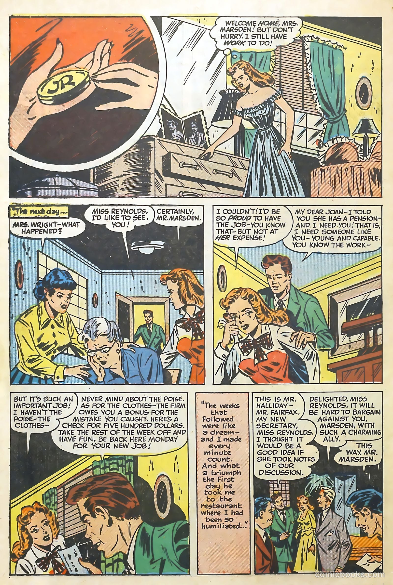 Love Illustrated #9 (1954) — page 26 of 36