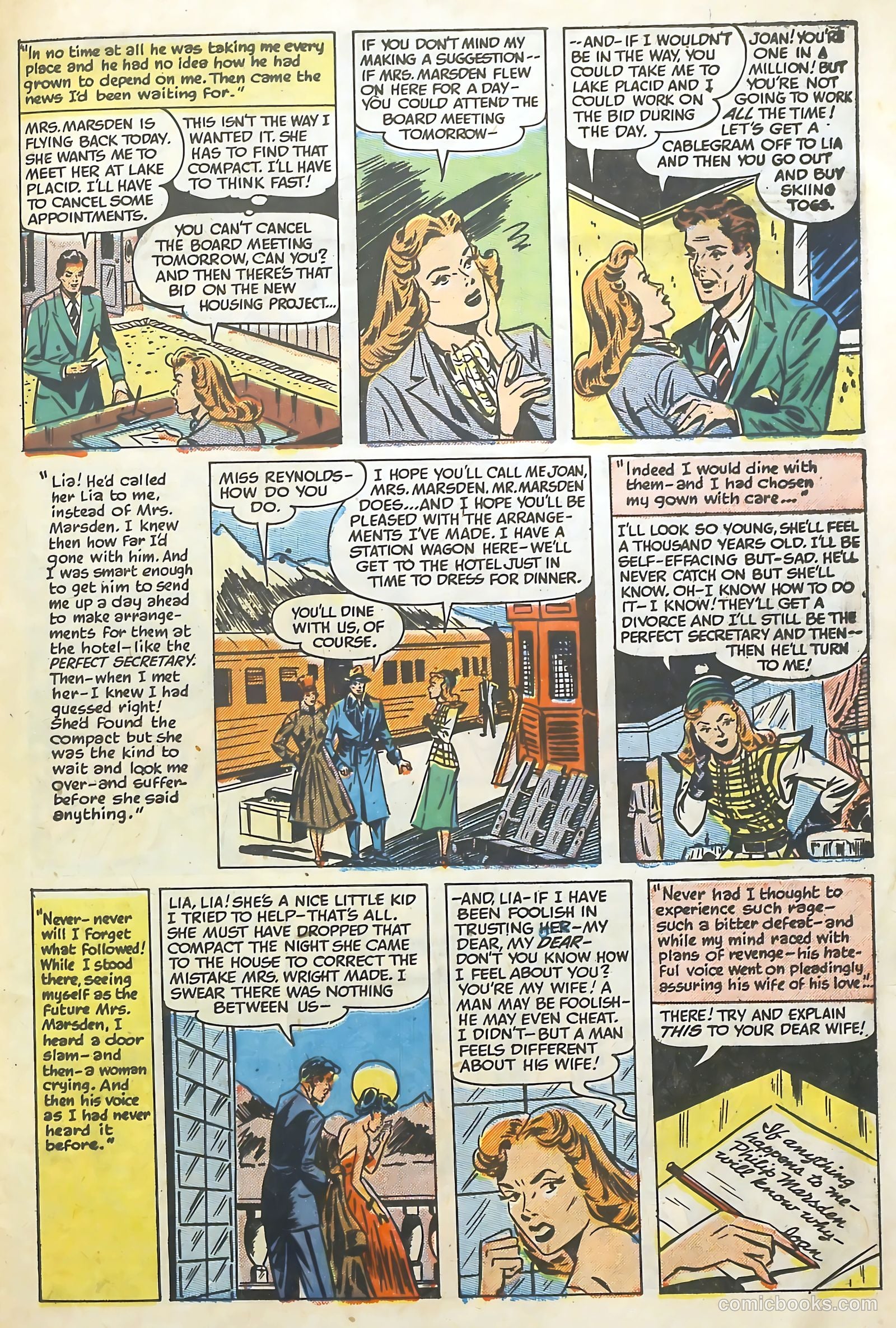 Love Illustrated #9 (1954) — page 27 of 36