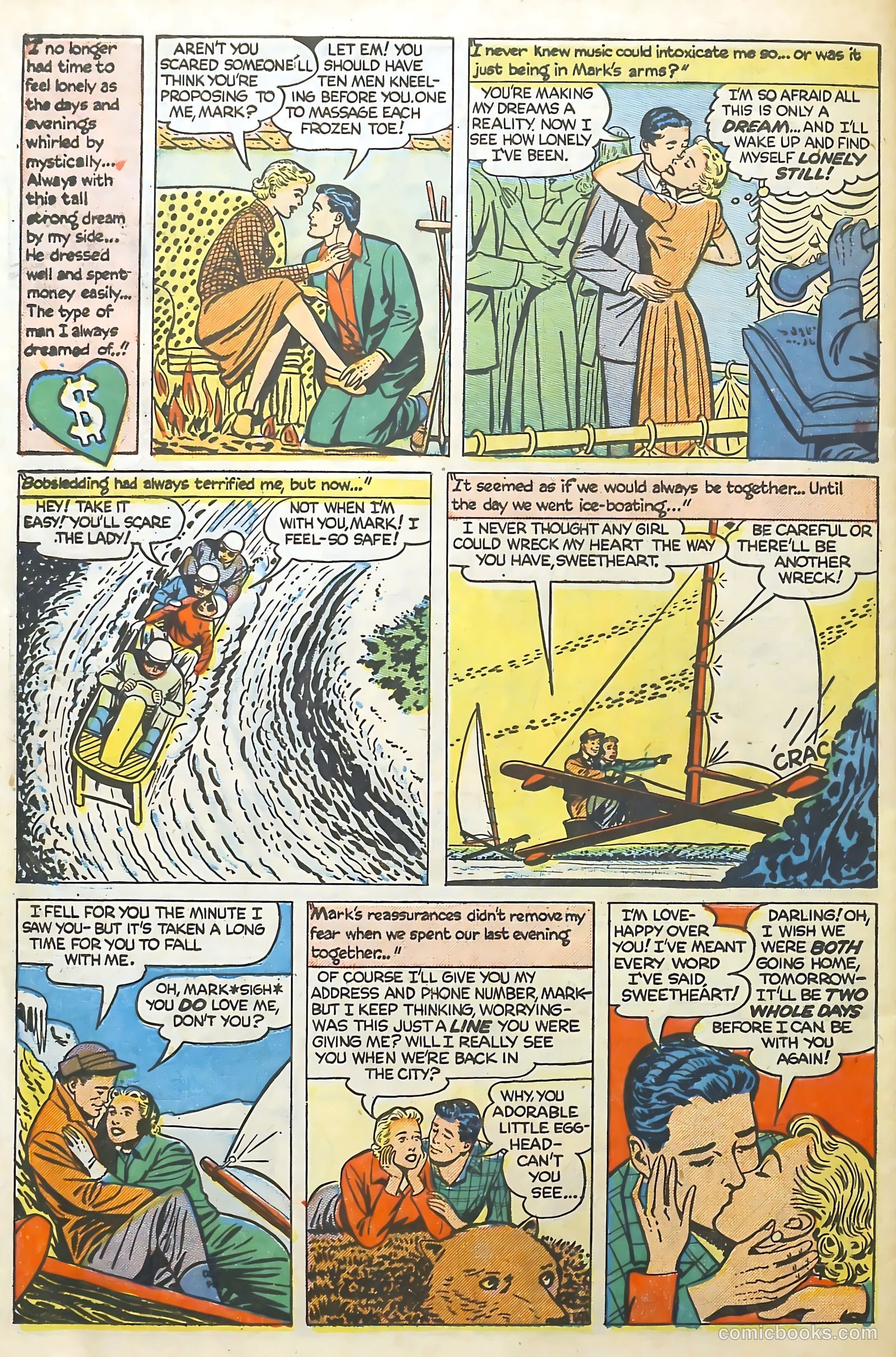 Love Illustrated #9 (1954) — page 30 of 36