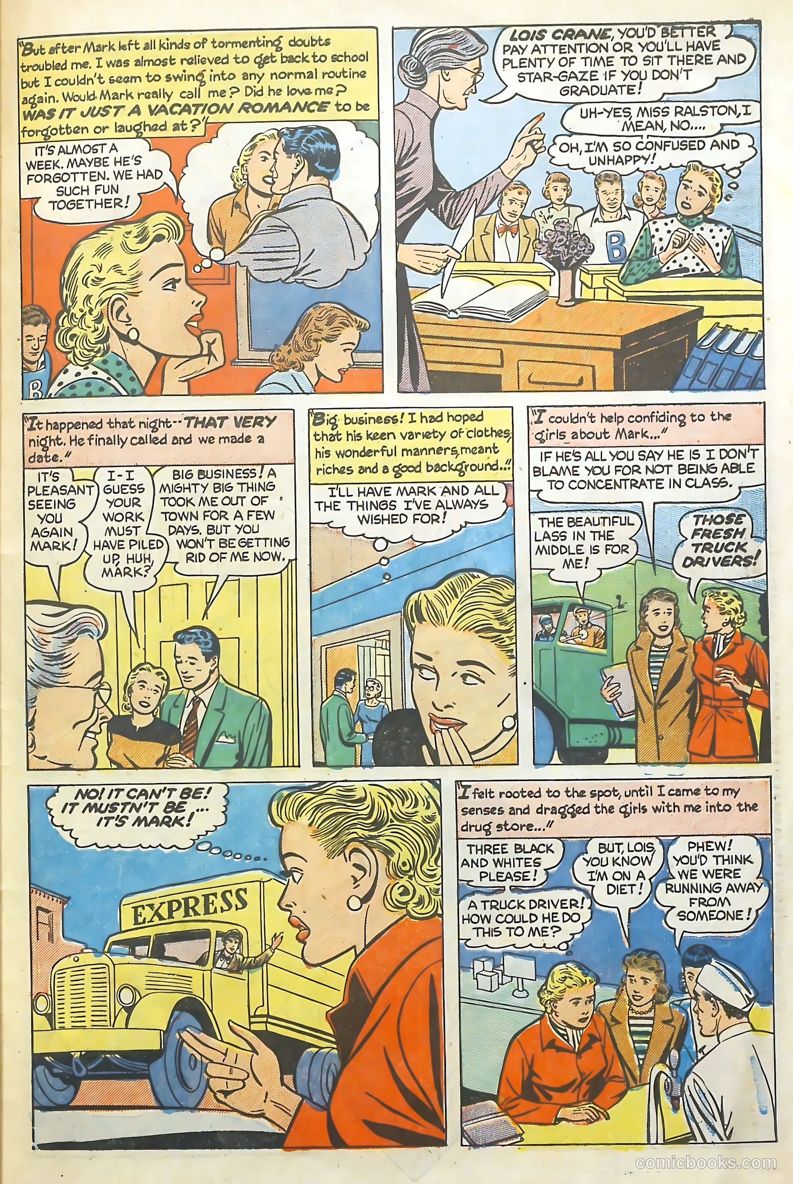 Love Illustrated #9 (1954) — page 31 of 36