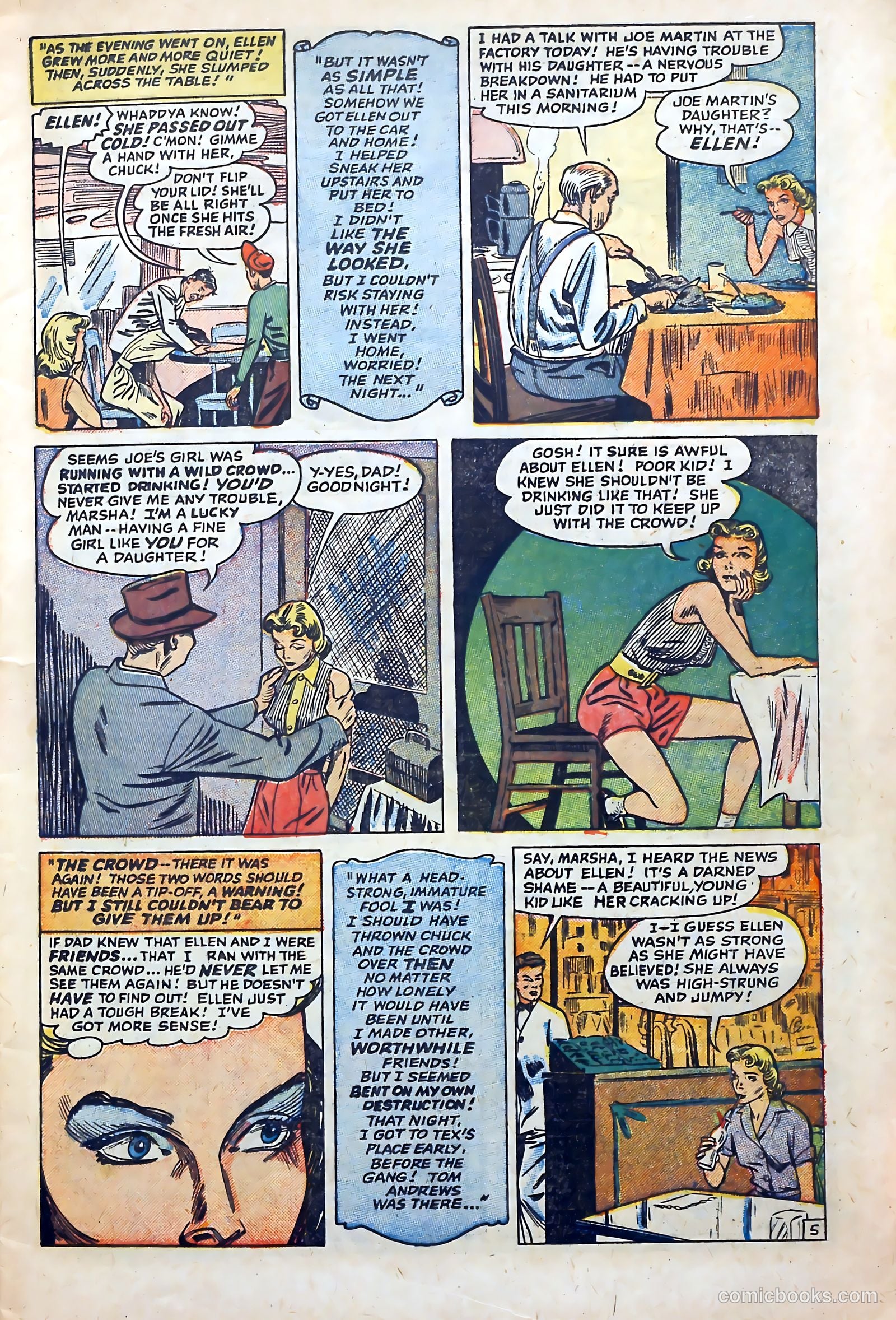 Love Journal #11 (1951) — page 7 of 36