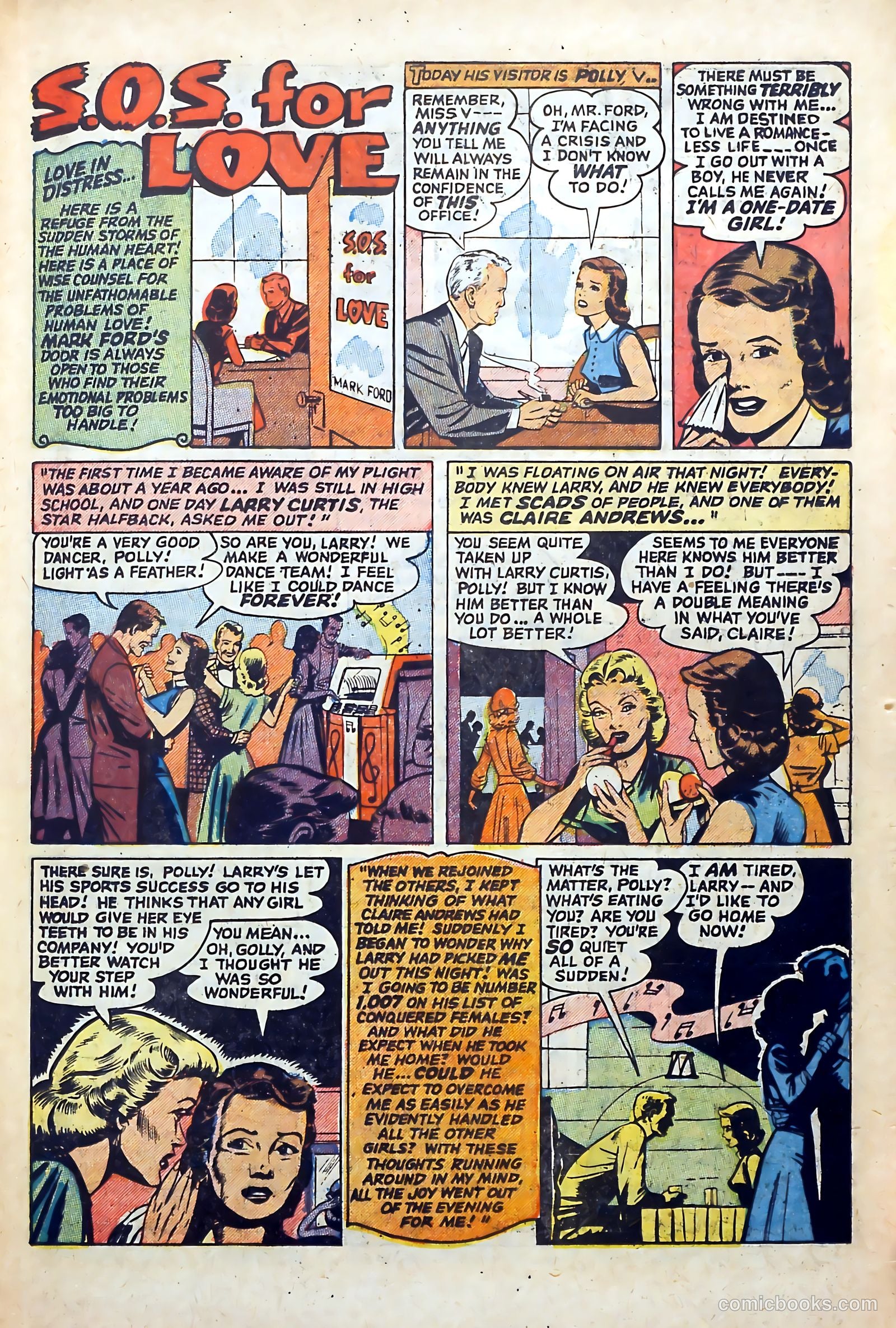 Love Journal #11 (1951) — page 21 of 36