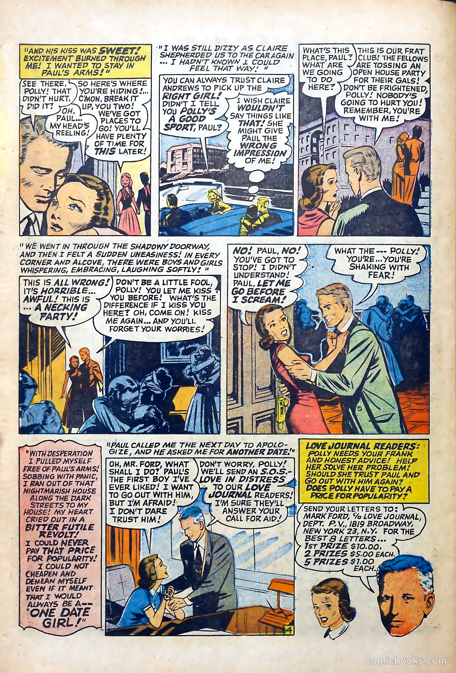 Love Journal #11 (1951) — page 24 of 36
