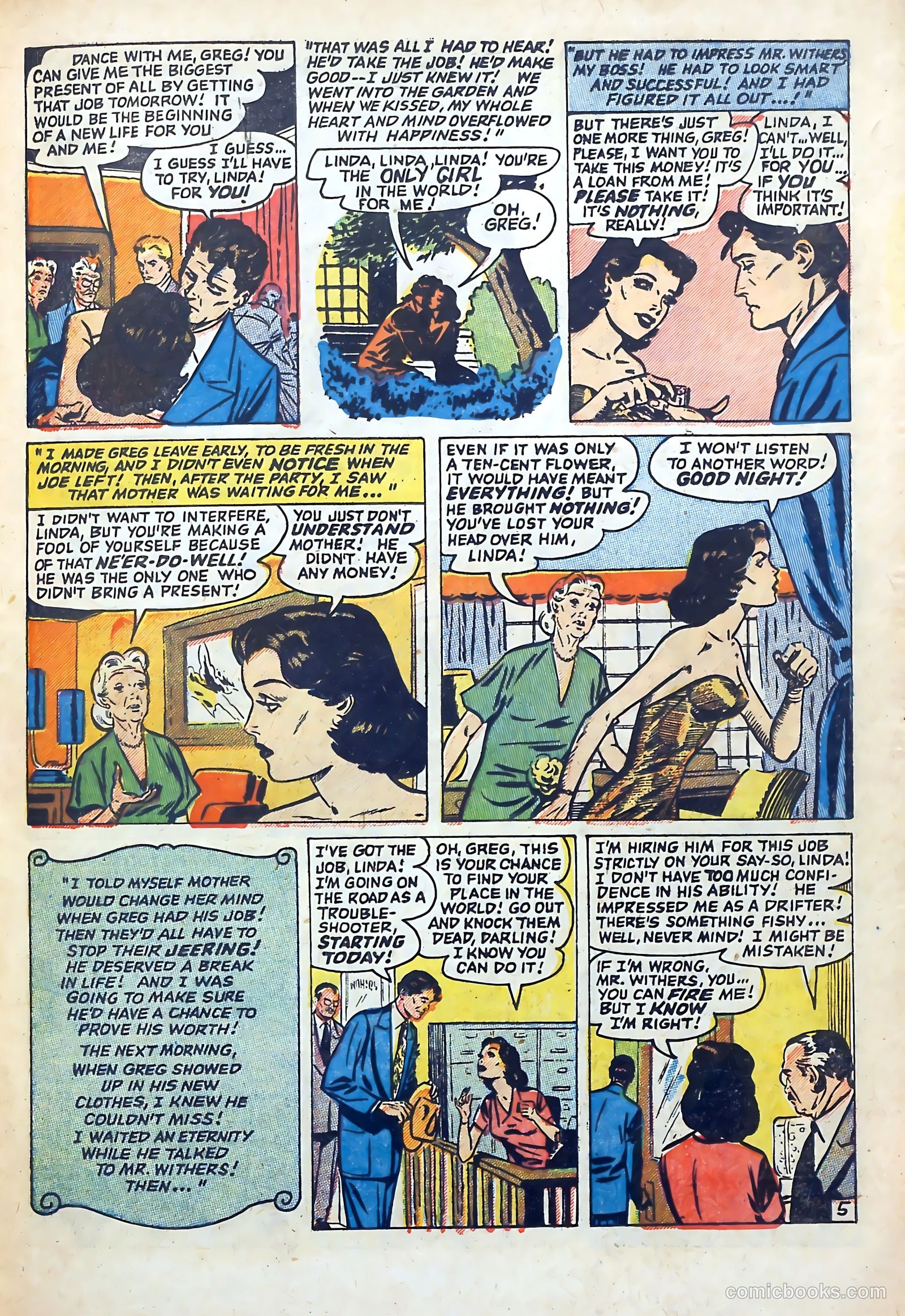 Love Journal #11 (1951) — page 31 of 36