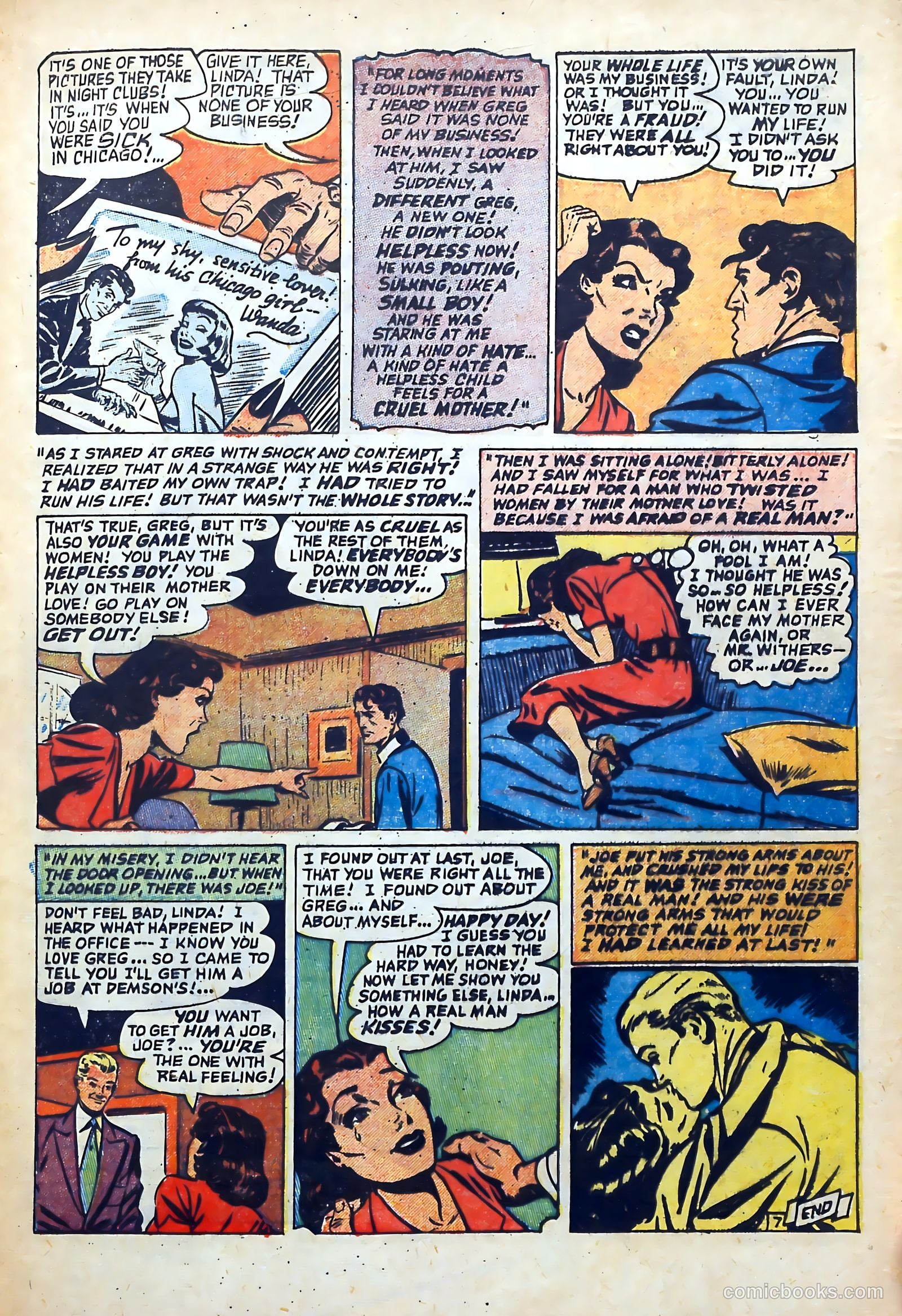 Love Journal #11 (1951) — page 33 of 36