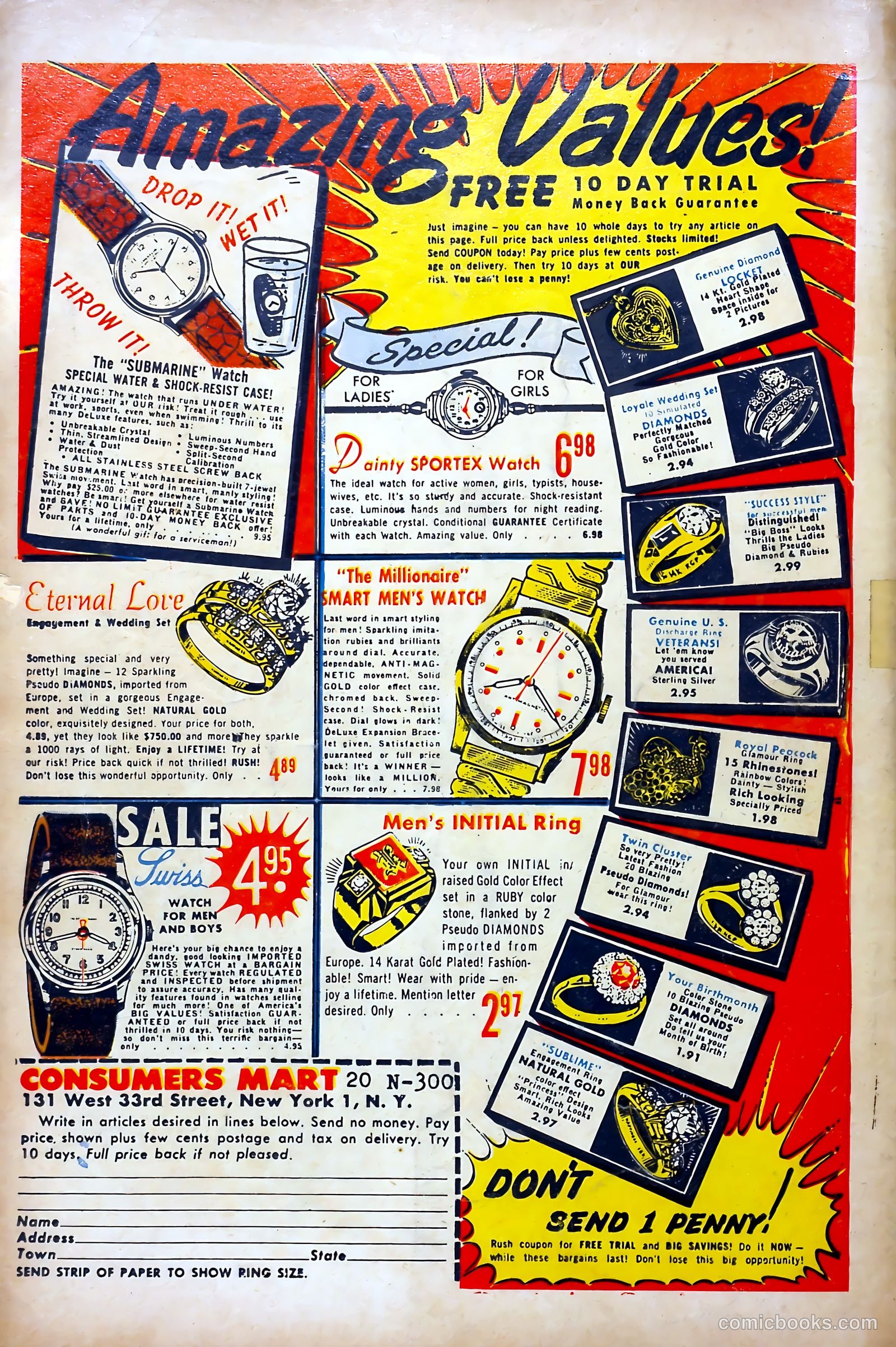 Love Journal #11 (1951) — page 36 of 36