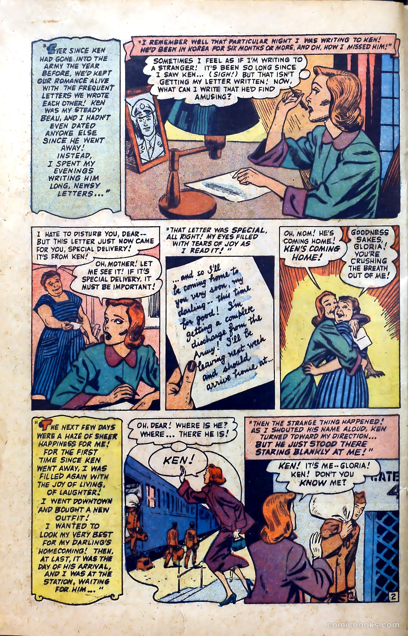 Love Journal #12 (1952) — page 4 of 37