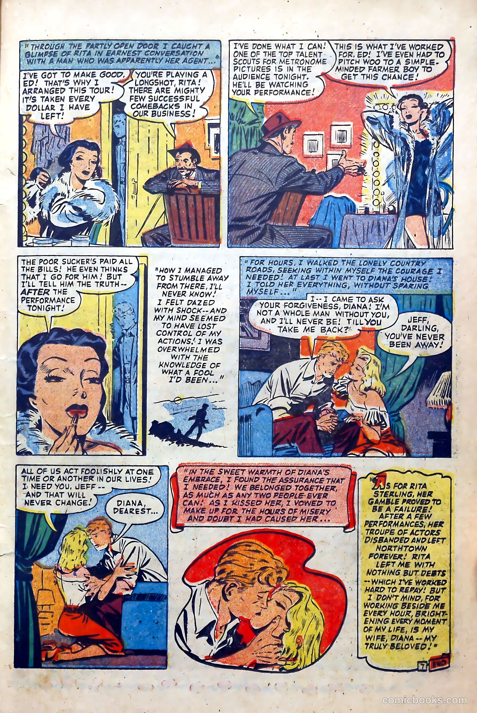 Love Journal #12 (1952) — page 21 of 37