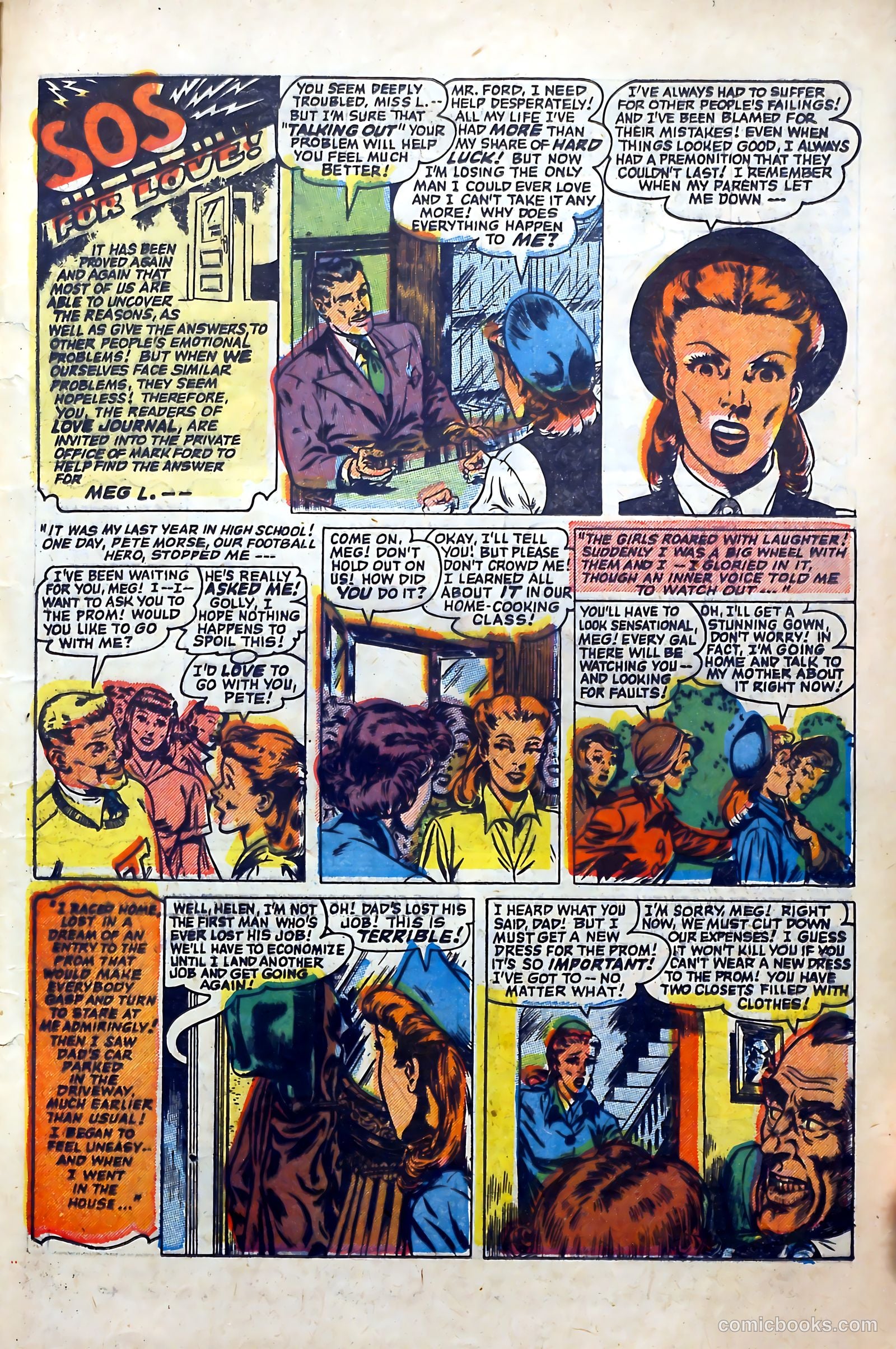 Love Journal #12 (1952) — page 23 of 37