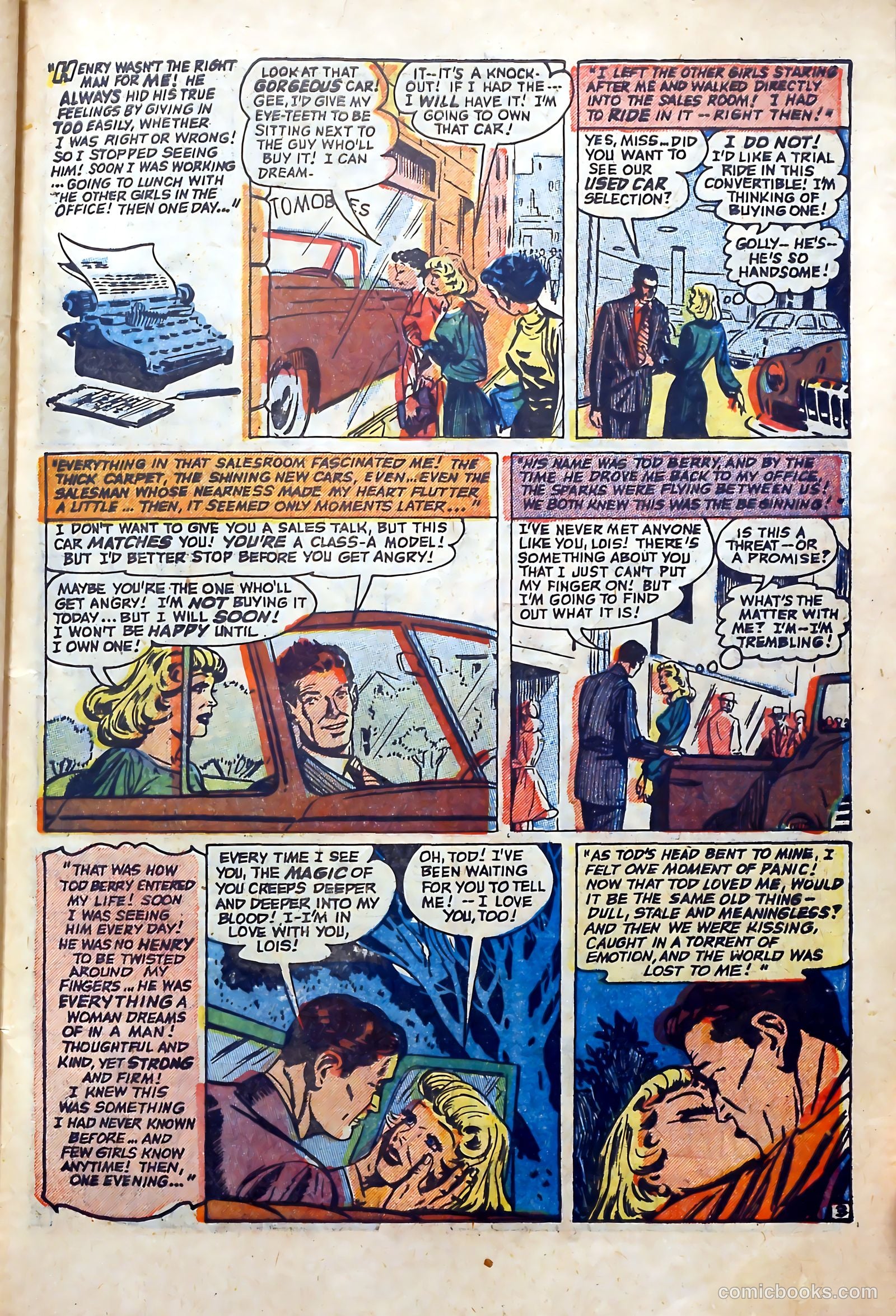 Love Journal #12 (1952) — page 29 of 37