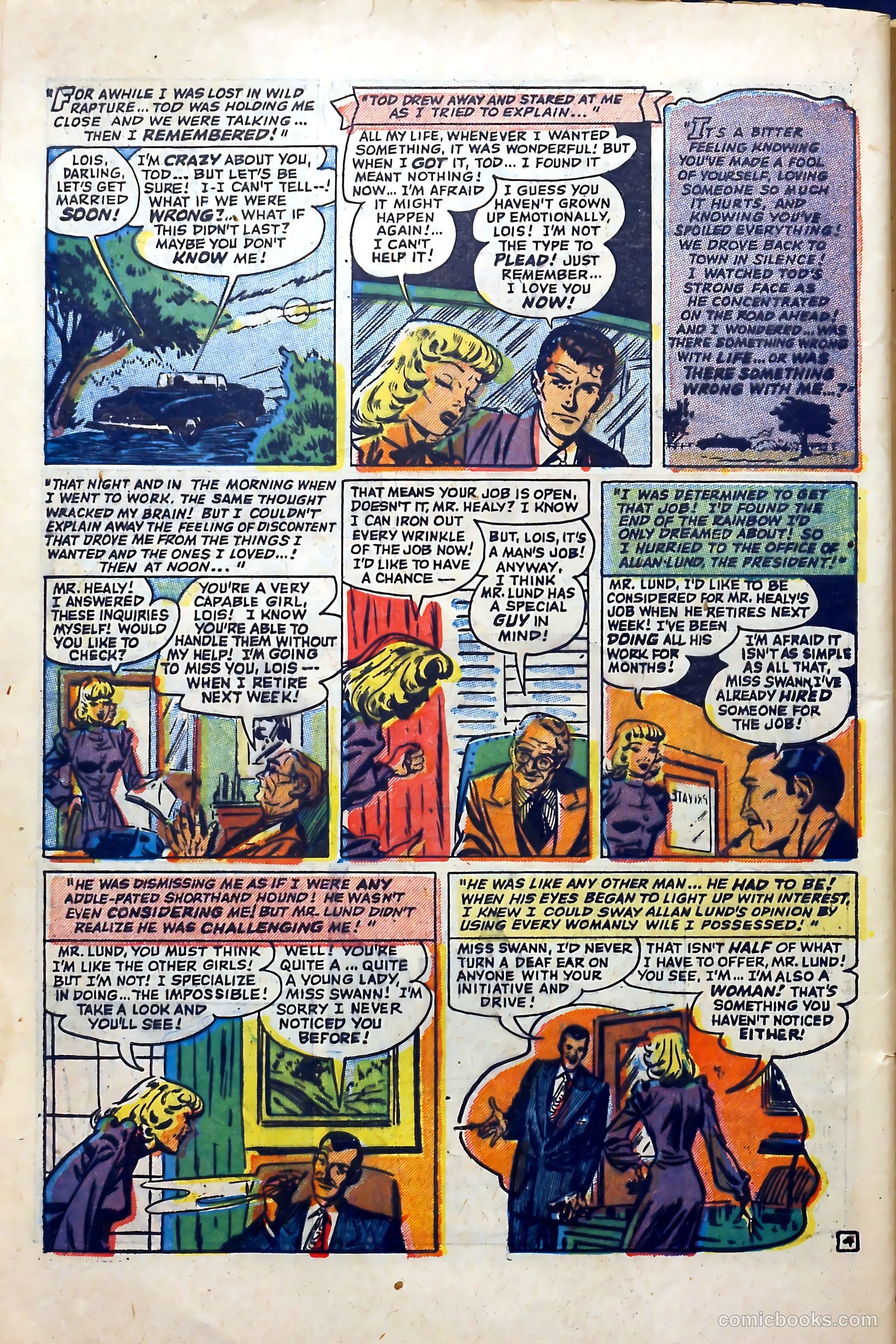 Love Journal #12 (1952) — page 30 of 37