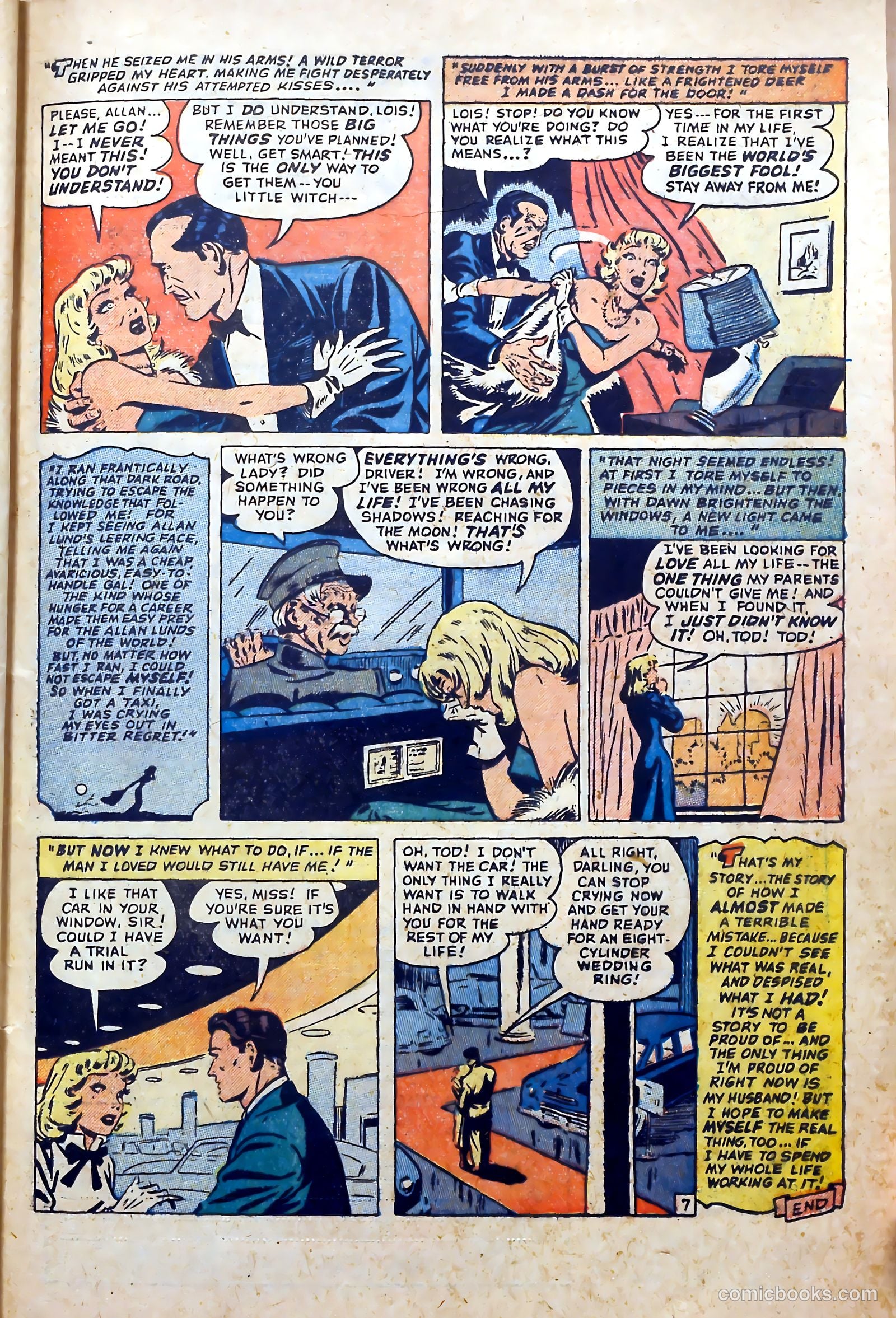 Love Journal #12 (1952) — page 33 of 37