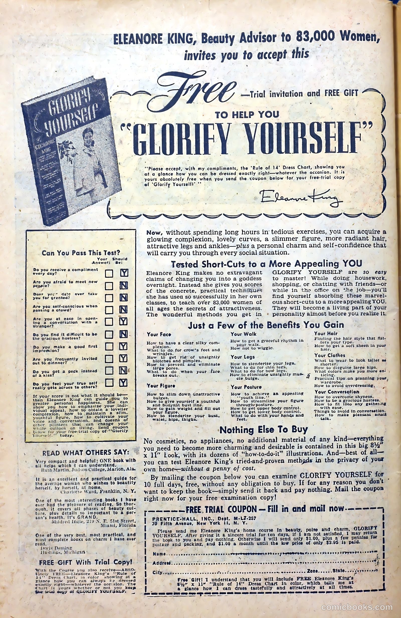 Love Journal #12 (1952) — page 34 of 37