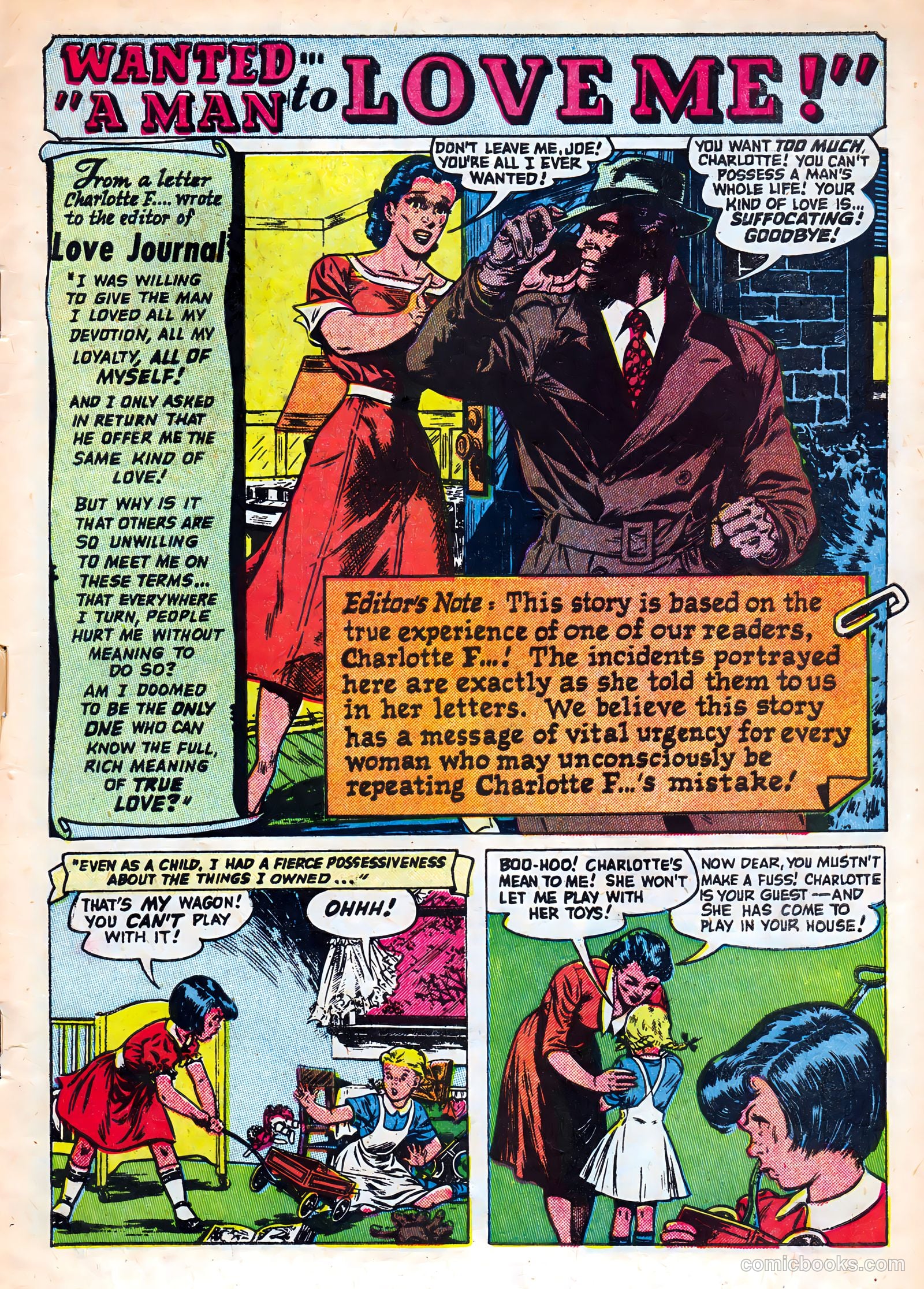 Love Journal #13 (1952) — page 3 of 36