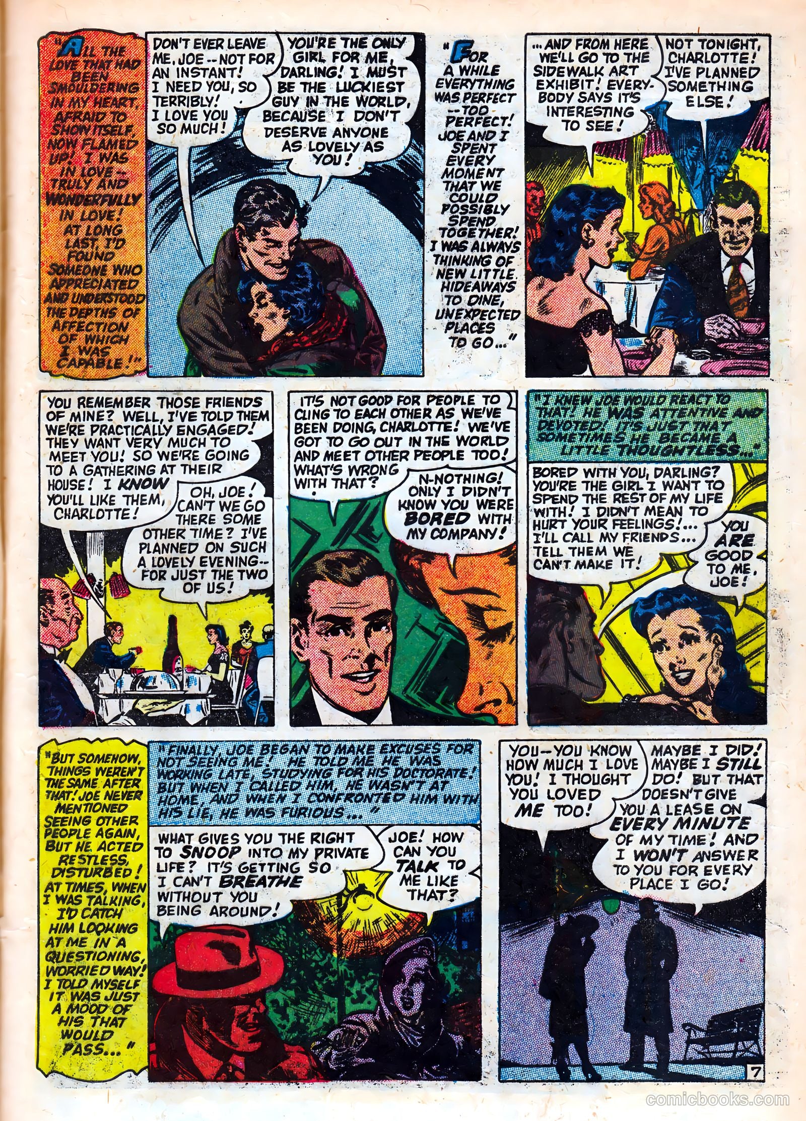 Love Journal #13 (1952) — page 9 of 36