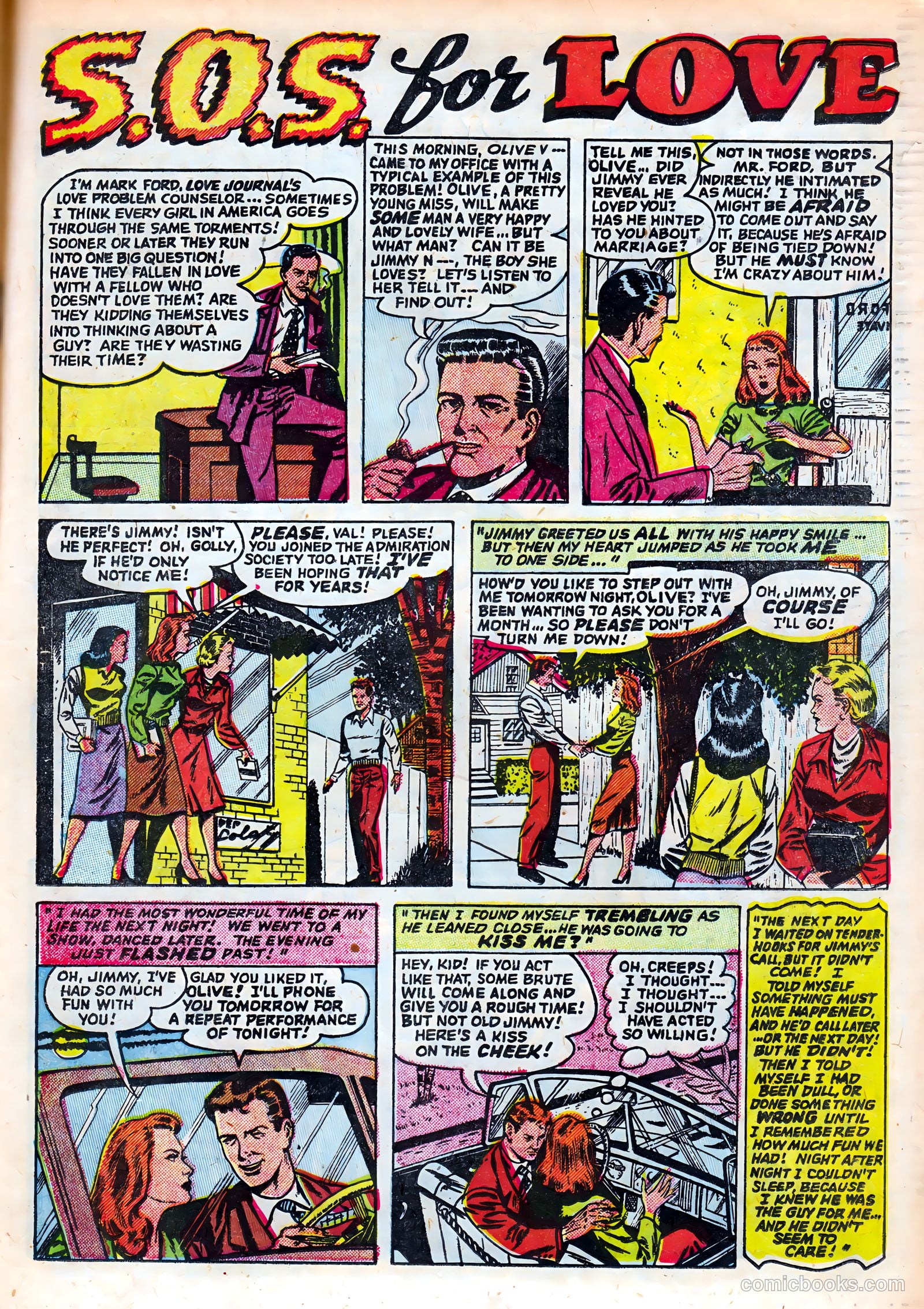 Love Journal #13 (1952) — page 19 of 36
