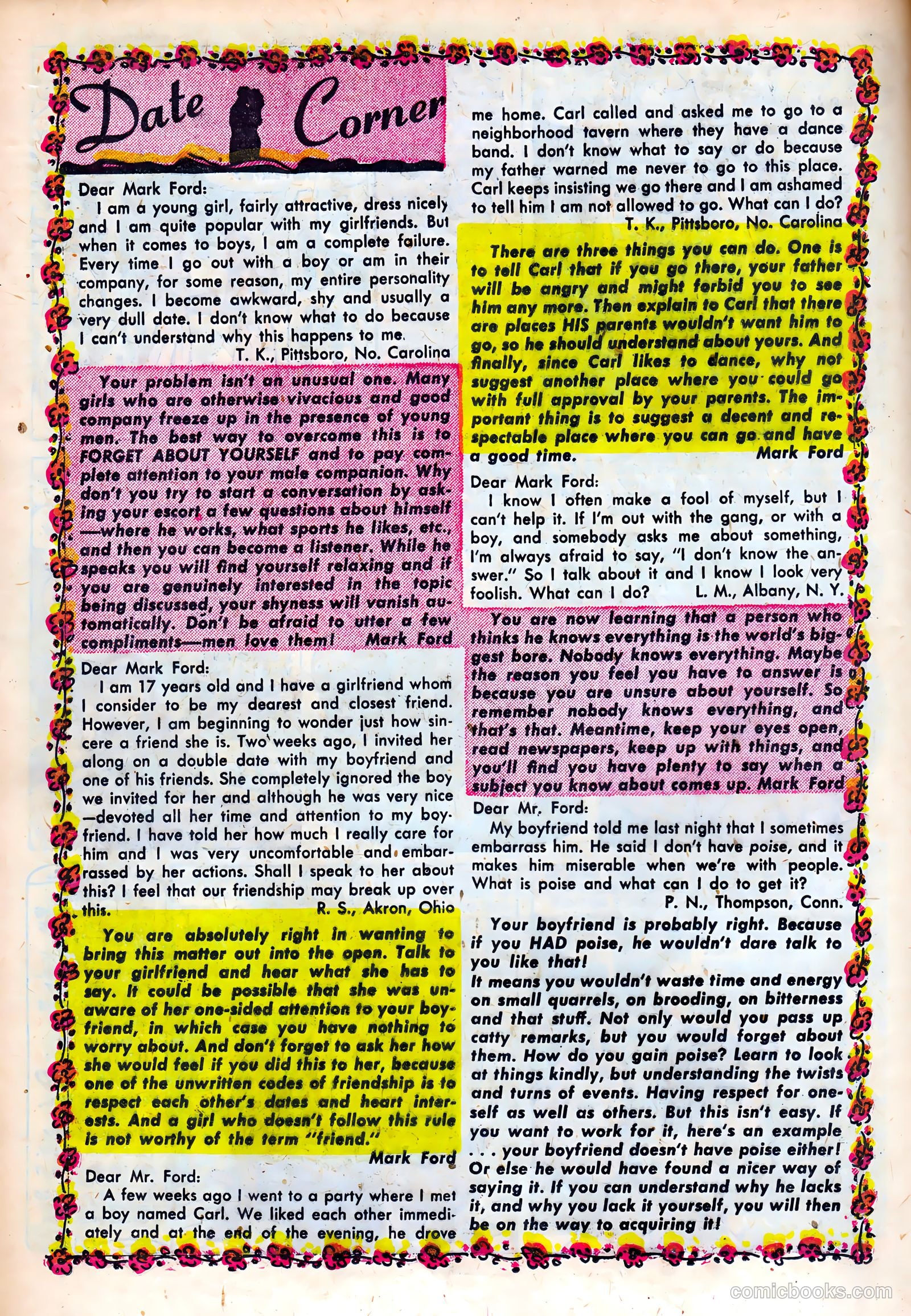Love Journal #13 (1952) — page 22 of 36