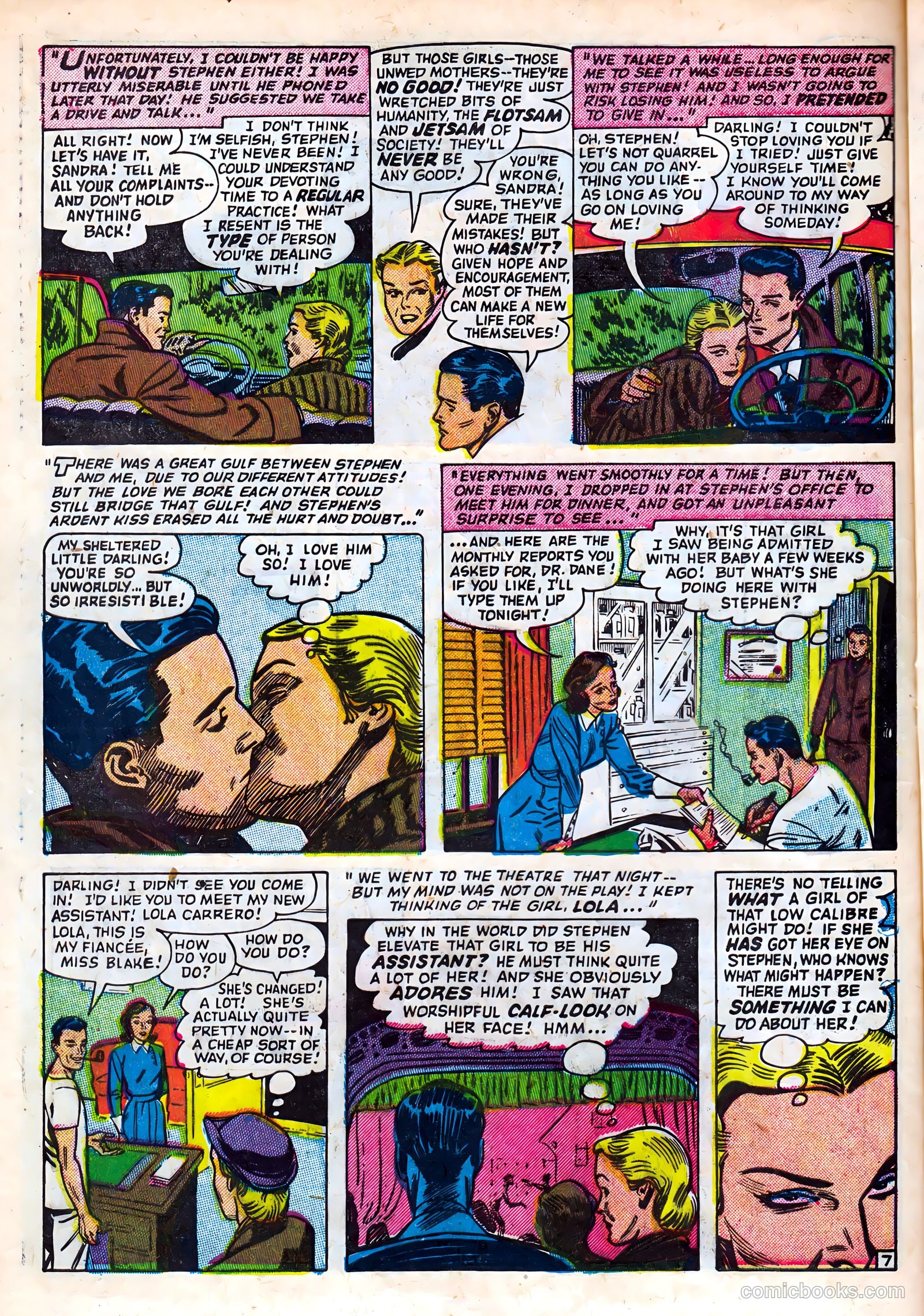 Love Journal #13 (1952) — page 30 of 36