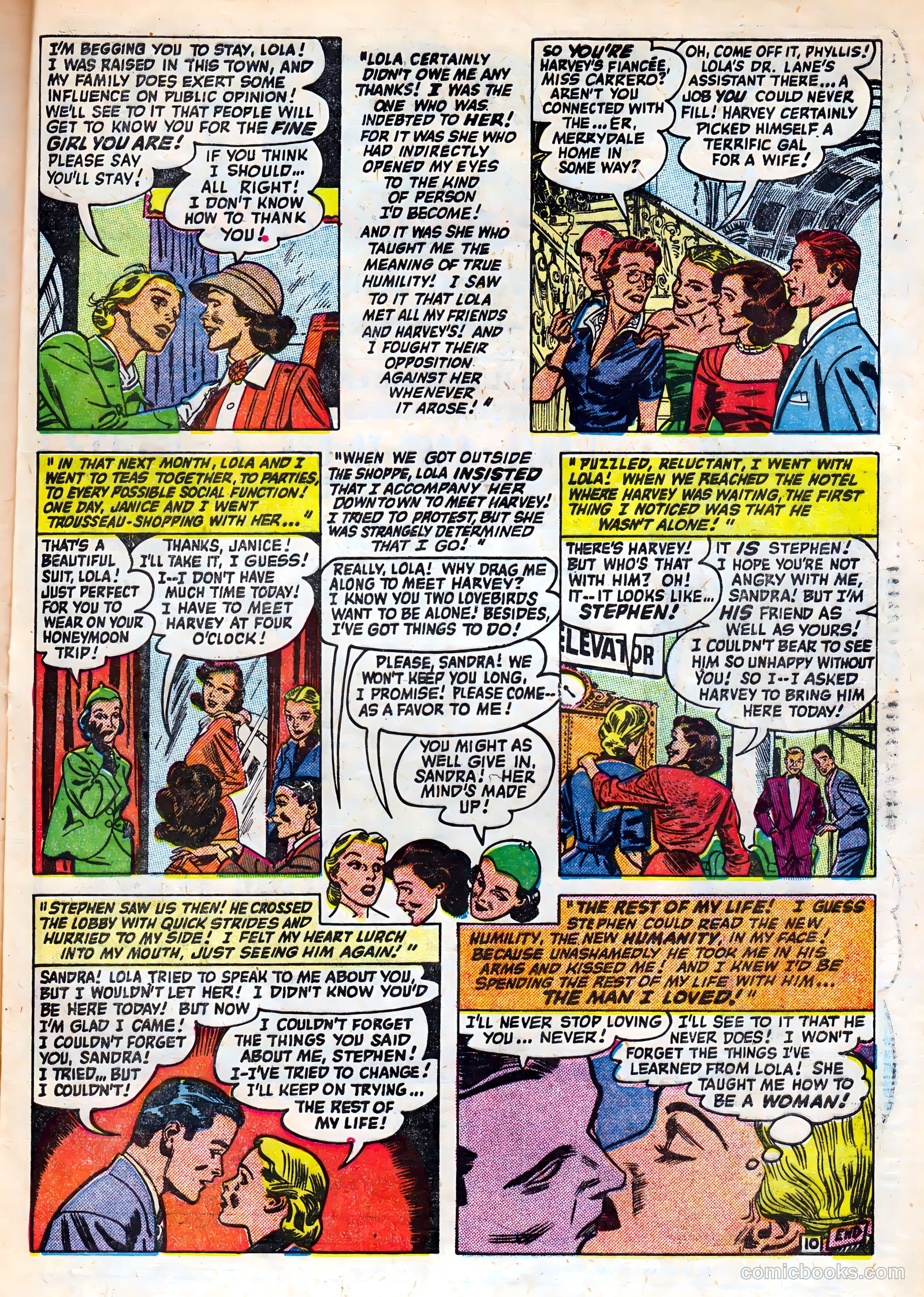 Love Journal #13 (1952) — page 33 of 36