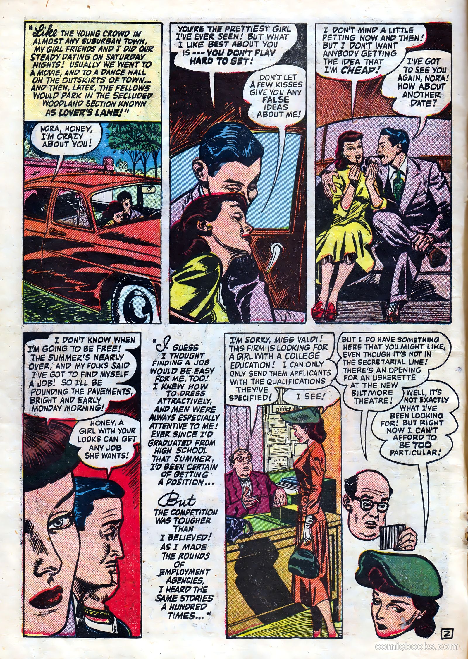 Love Journal #14 (1952) — page 5 of 37