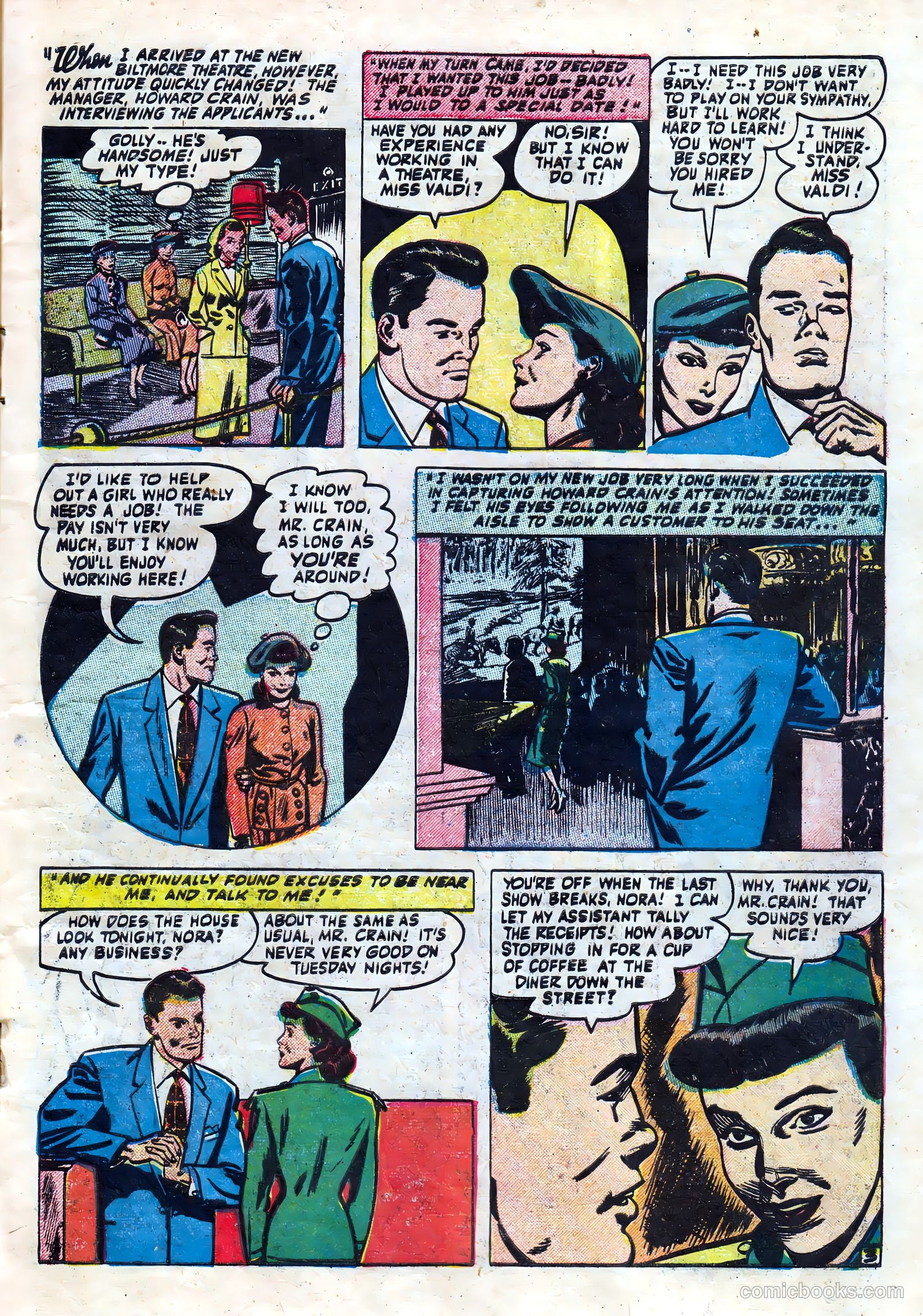 Love Journal #14 (1952) — page 6 of 37