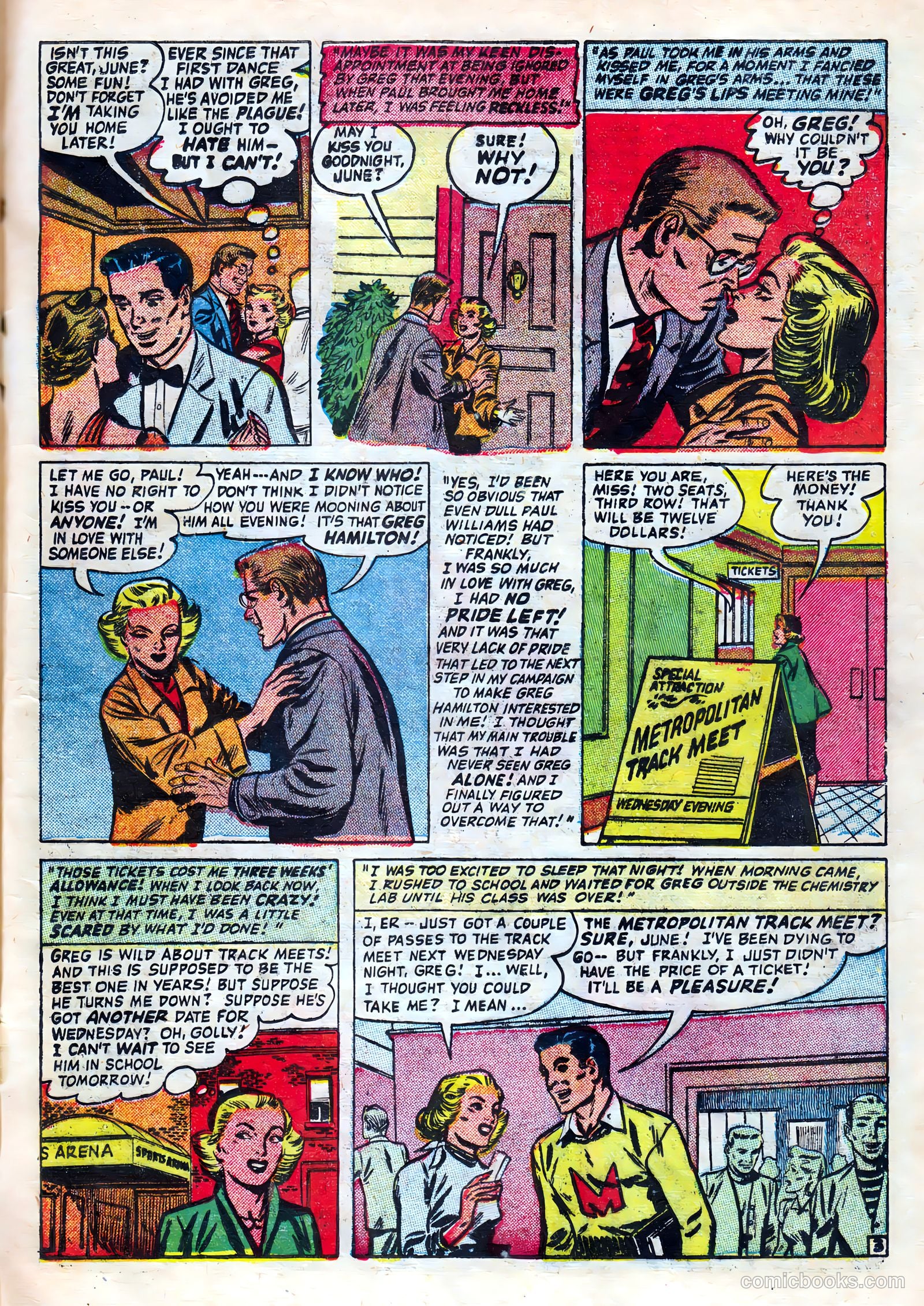 Love Journal #14 (1952) — page 18 of 37