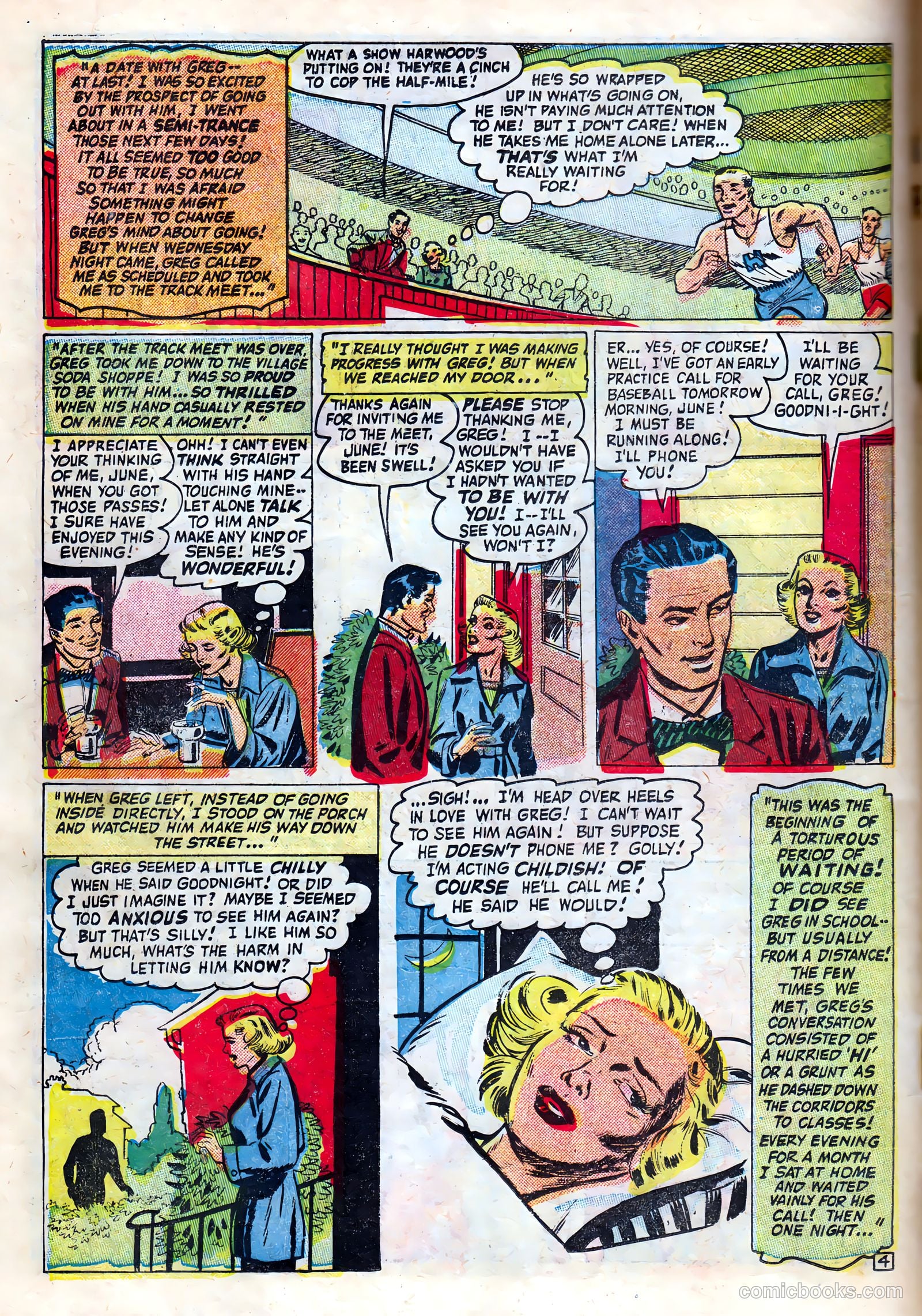 Love Journal #14 (1952) — page 19 of 37