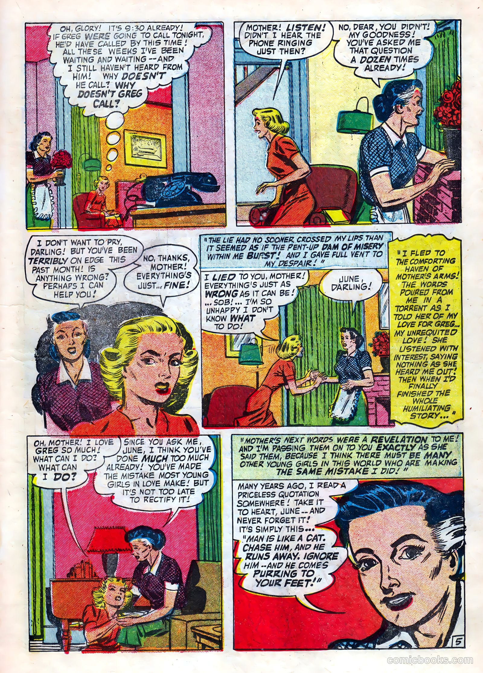 Love Journal #14 (1952) — page 20 of 37