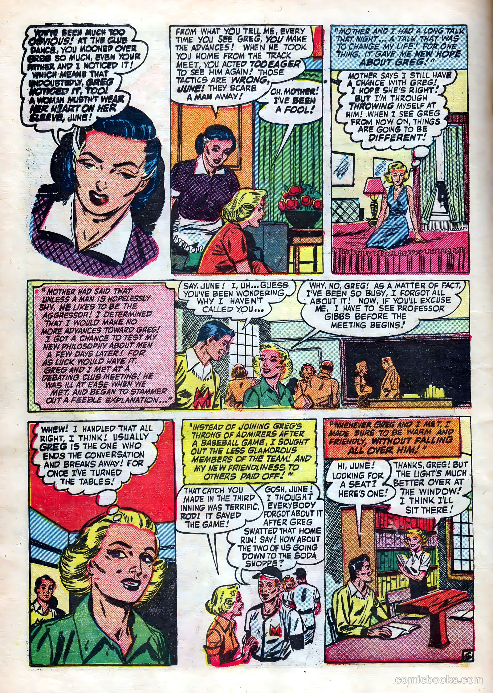 Love Journal #14 (1952) — page 21 of 37