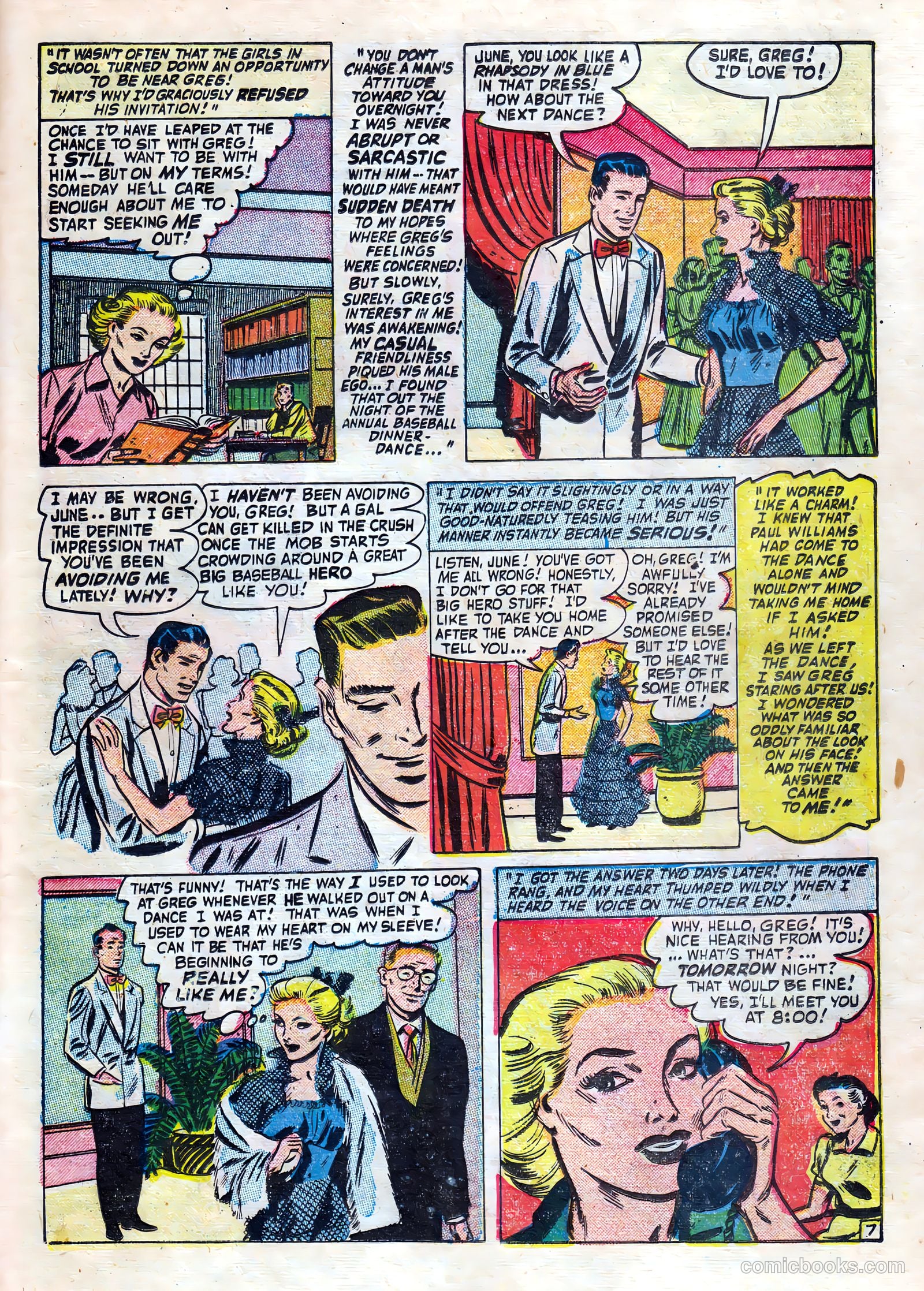 Love Journal #14 (1952) — page 22 of 37