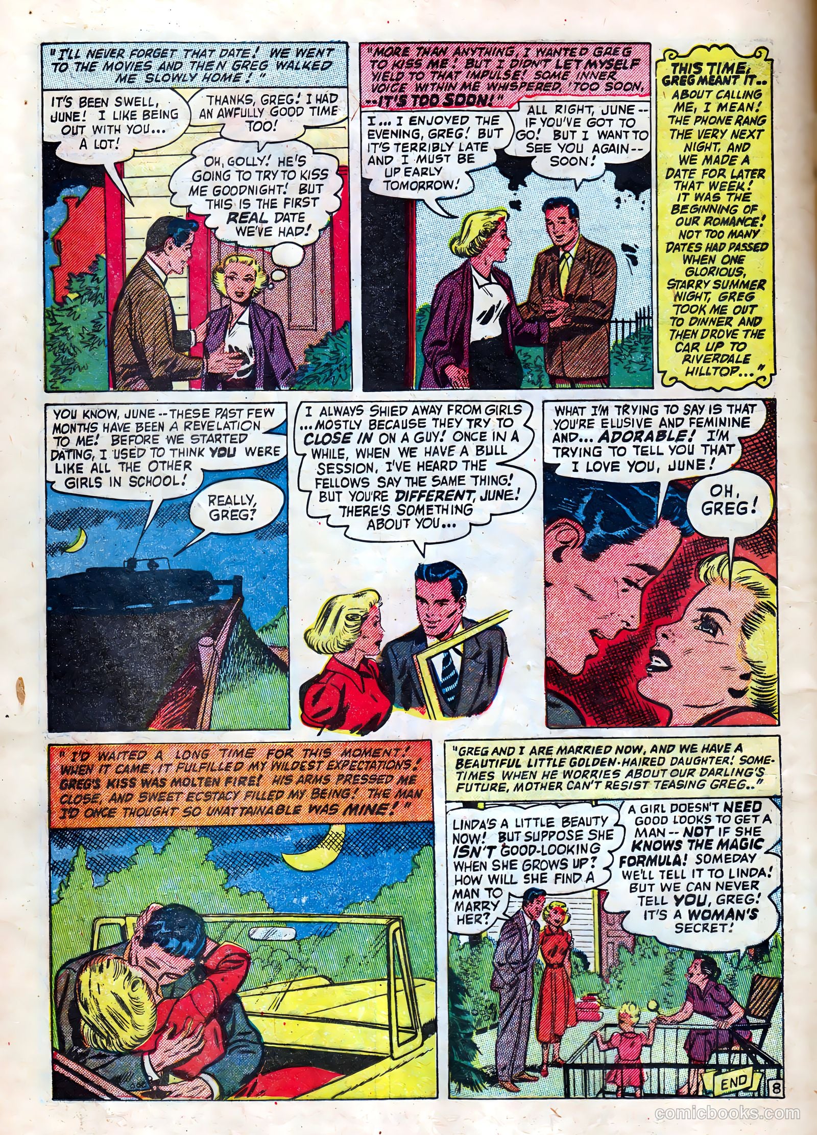 Love Journal #14 (1952) — page 23 of 37