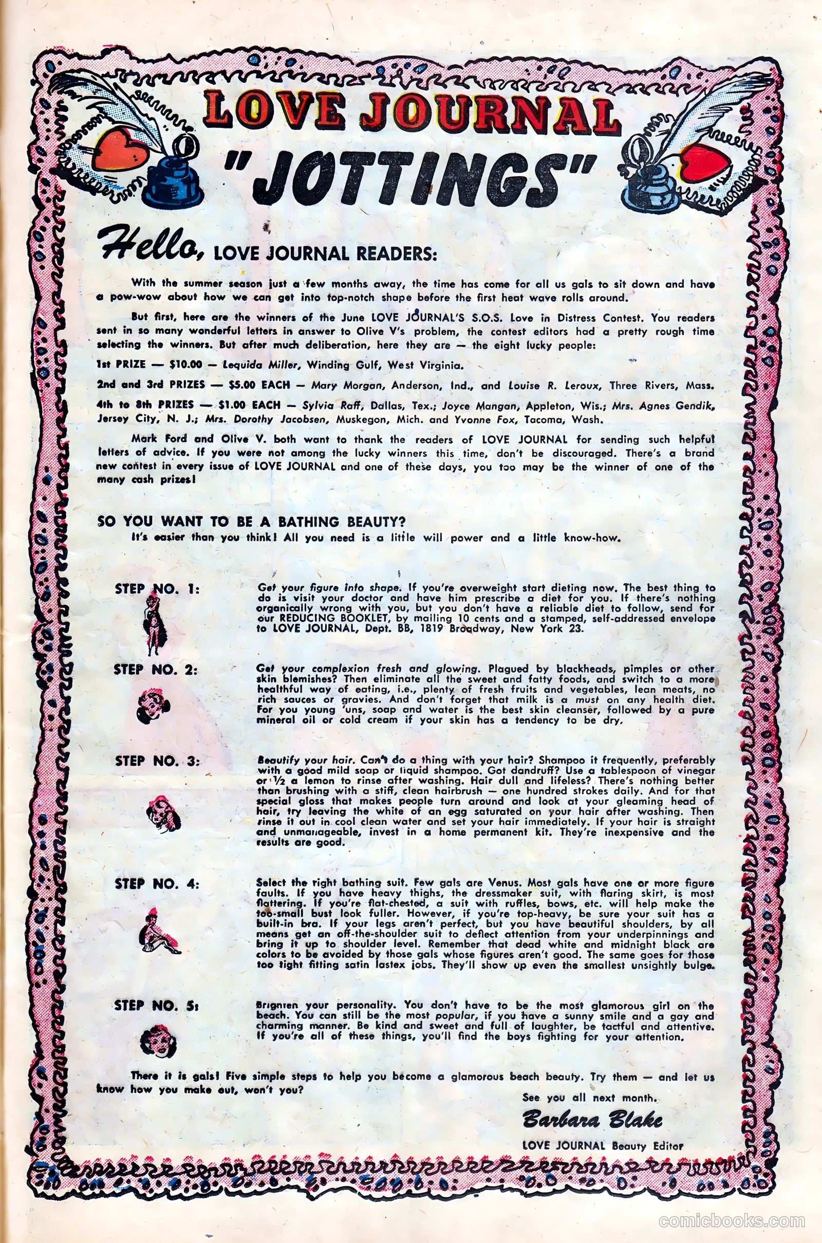 Love Journal #14 (1952) — page 24 of 37
