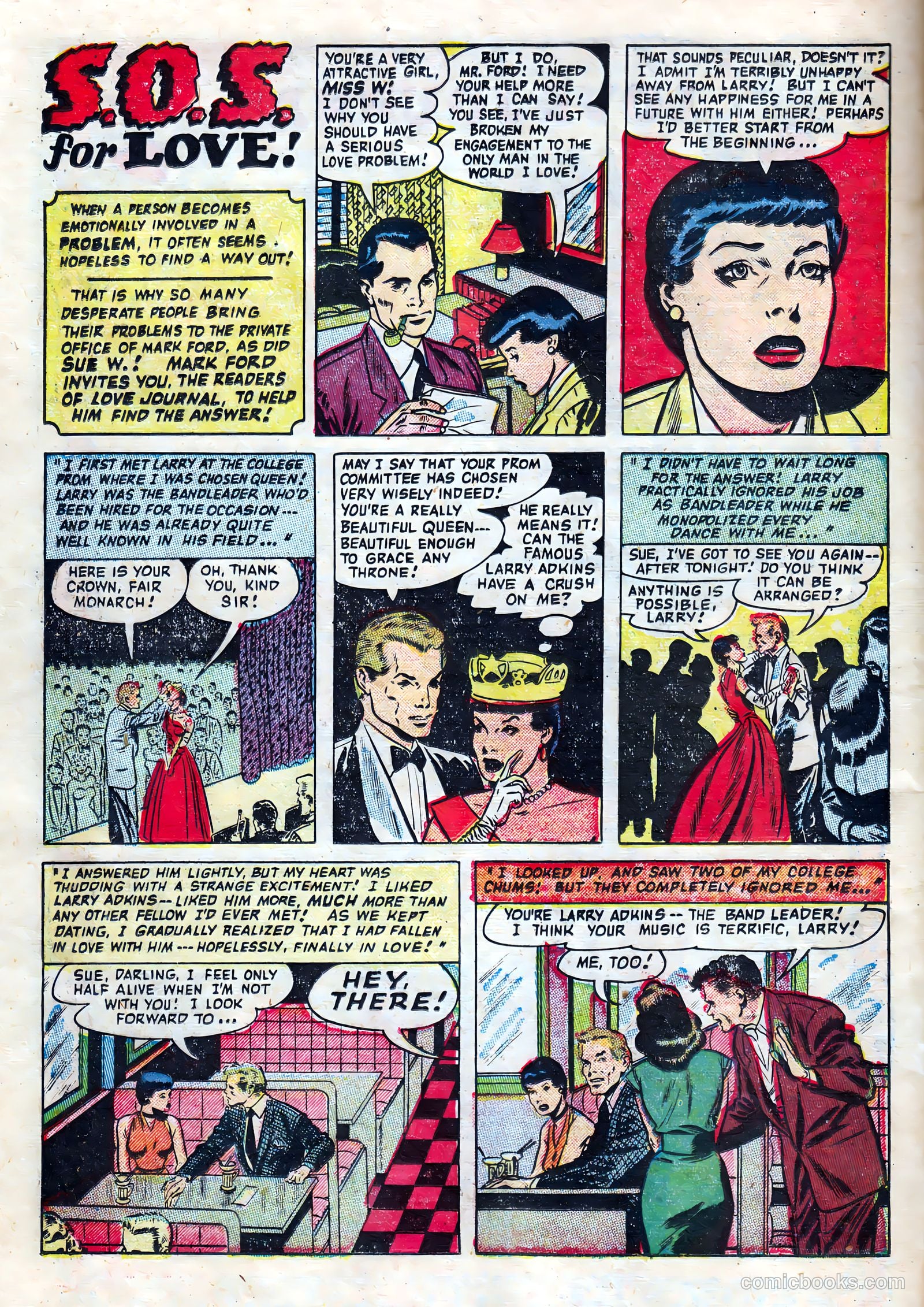 Love Journal #14 (1952) — page 25 of 37
