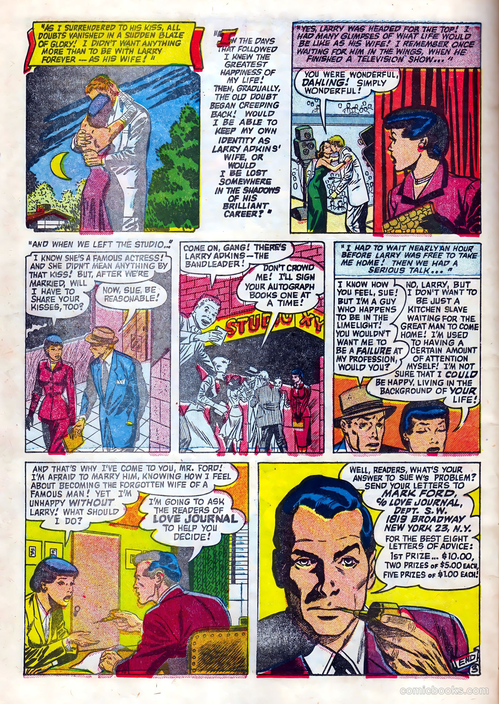 Love Journal #14 (1952) — page 27 of 37