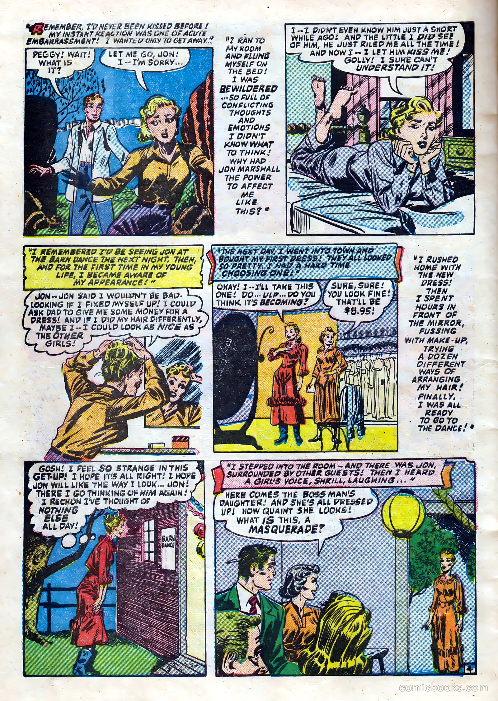 Love Journal #14 (1952) — page 33 of 37