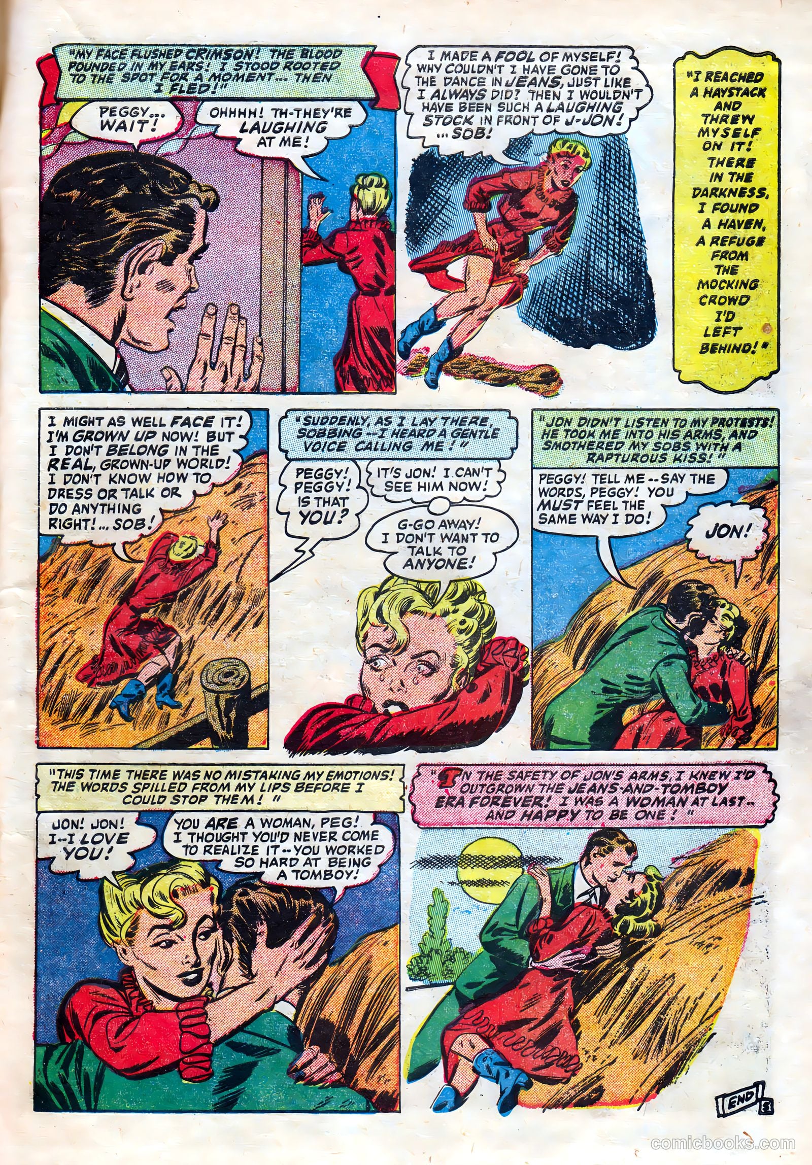 Love Journal #14 (1952) — page 34 of 37