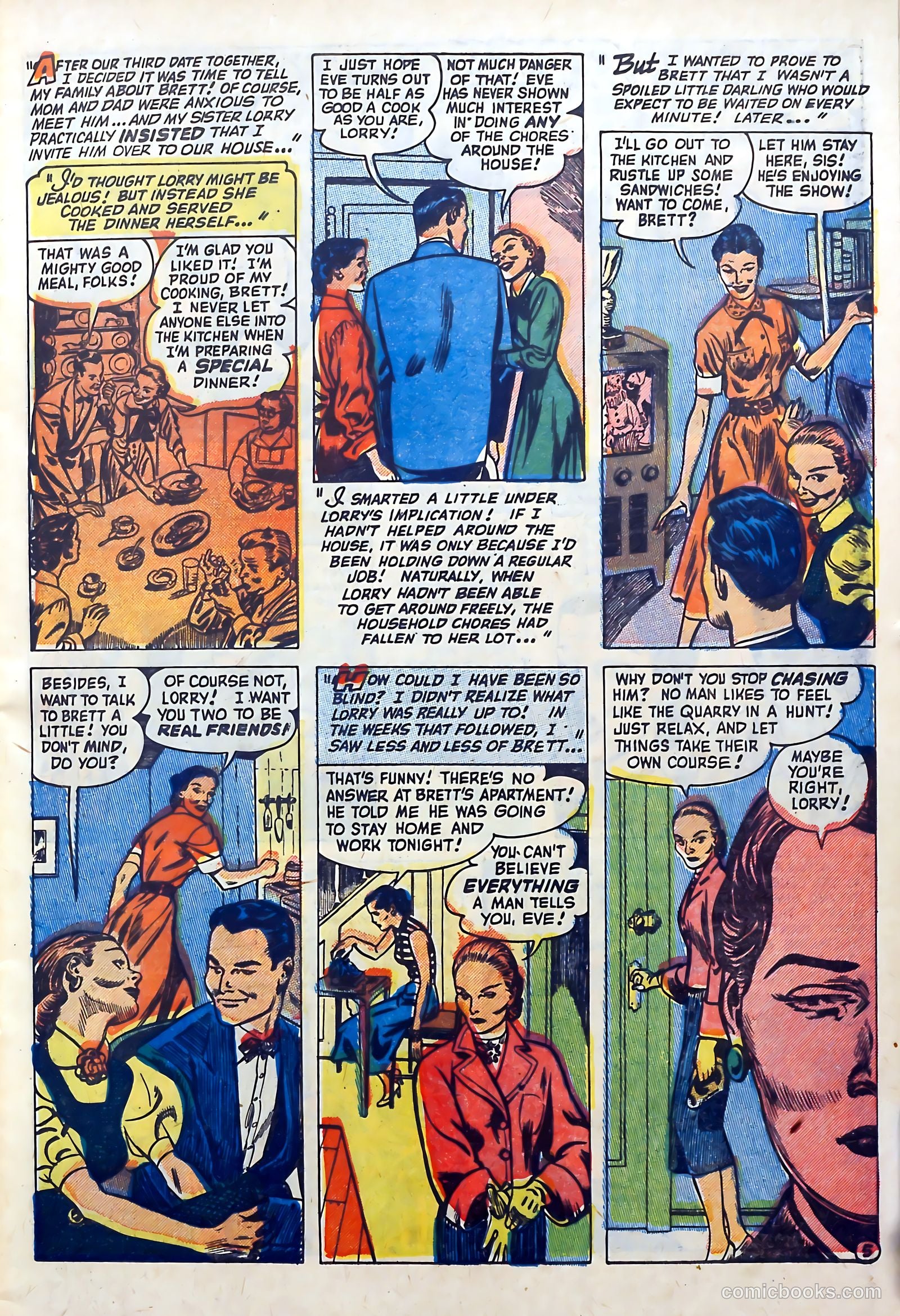 Love Journal #15 (1952) — page 6 of 33