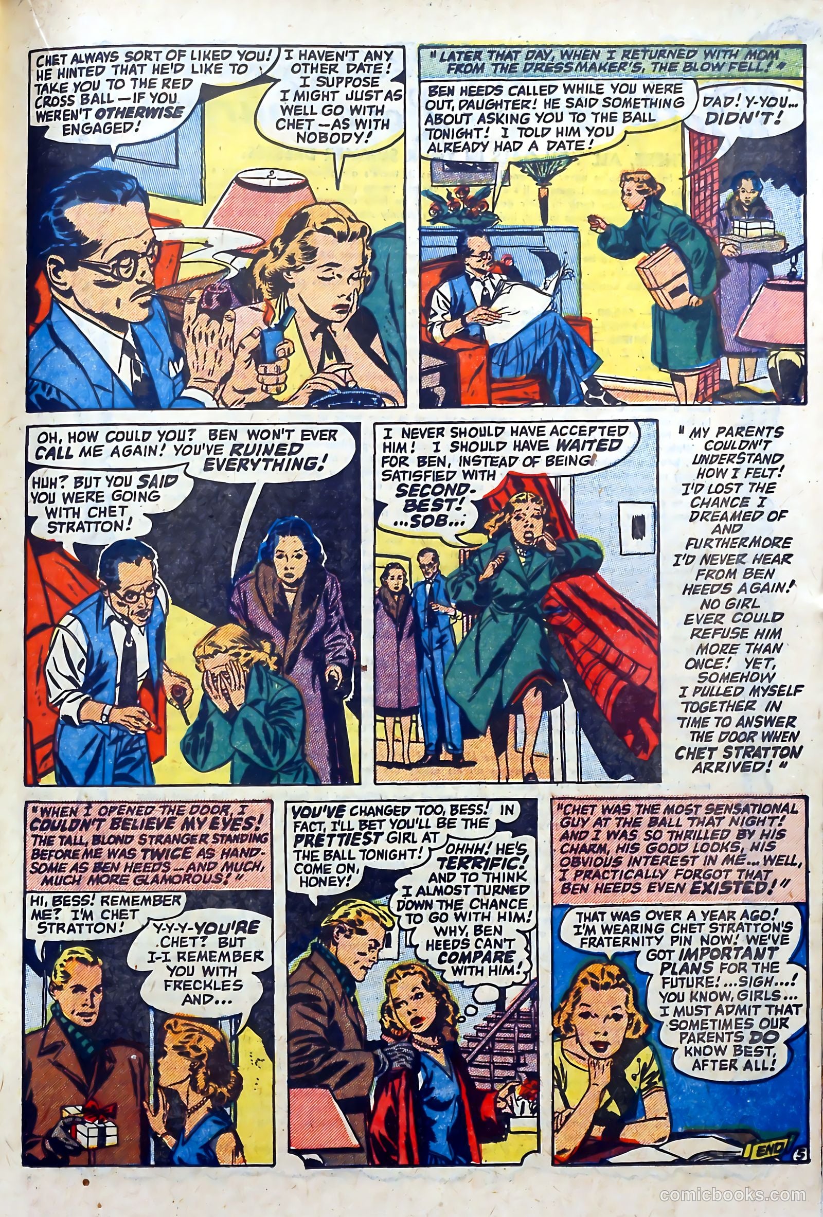 Love Journal #15 (1952) — page 18 of 33