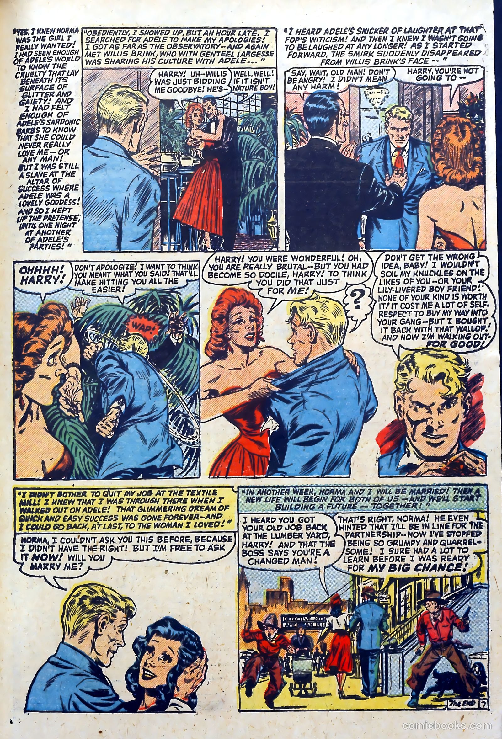 Love Journal #15 (1952) — page 32 of 33